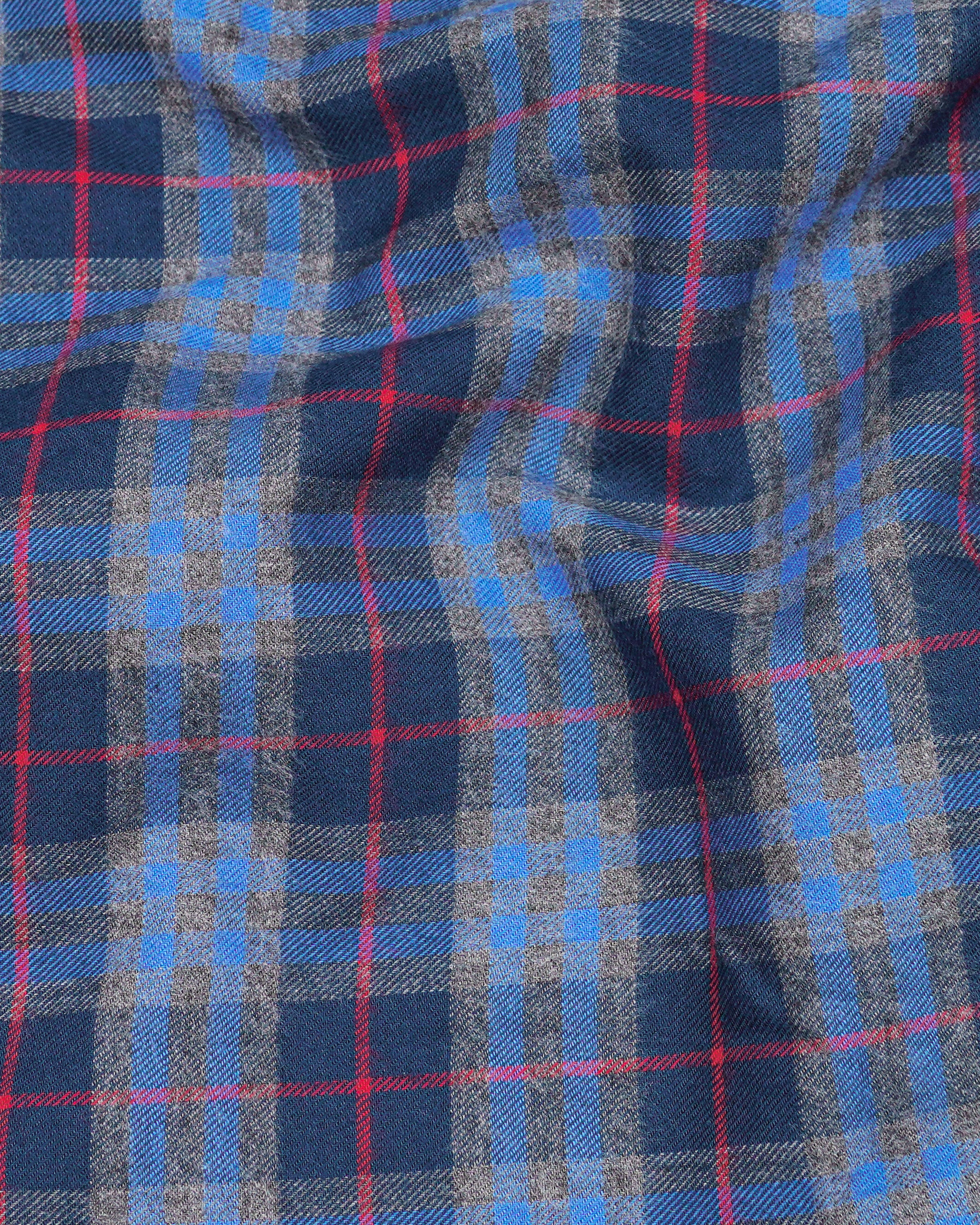 Azure Blue and Regal Blue Plaid Twill Textured Premium Cotton Shirt 8217 -38,8217 -H-38,8217 -39,8217 -H-39,8217 -40,8217 -H-40,8217 -42,8217 -H-42,8217 -44,8217 -H-44,8217 -46,8217 -H-46,8217 -48,8217 -H-48,8217 -50,8217 -H-50,8217 -52,8217 -H-52