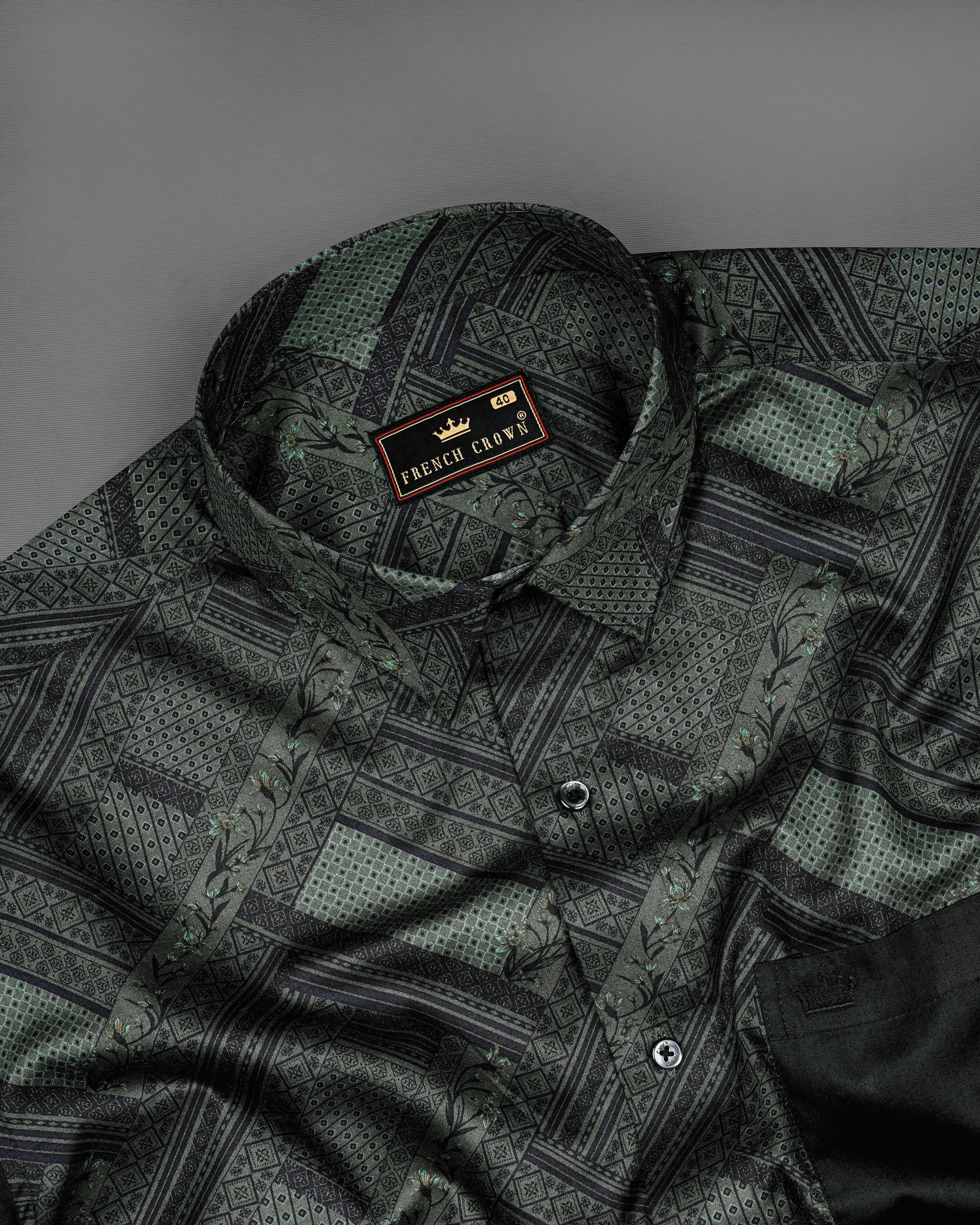 Nandor Green and Hunter Black Super Soft Premium Cotton Designer Shirt 8334-BLK-38, 8334-BLK-H-38, 8334-BLK-39, 8334-BLK-H-39, 8334-BLK-40, 8334-BLK-H-40, 8334-BLK-42, 8334-BLK-H-42, 8334-BLK-44, 8334-BLK-H-44, 8334-BLK-46, 8334-BLK-H-46, 8334-BLK-48, 8334-BLK-H-48, 8334-BLK-50, 8334-BLK-H-50, 8334-BLK-52, 8334-BLK-H-52