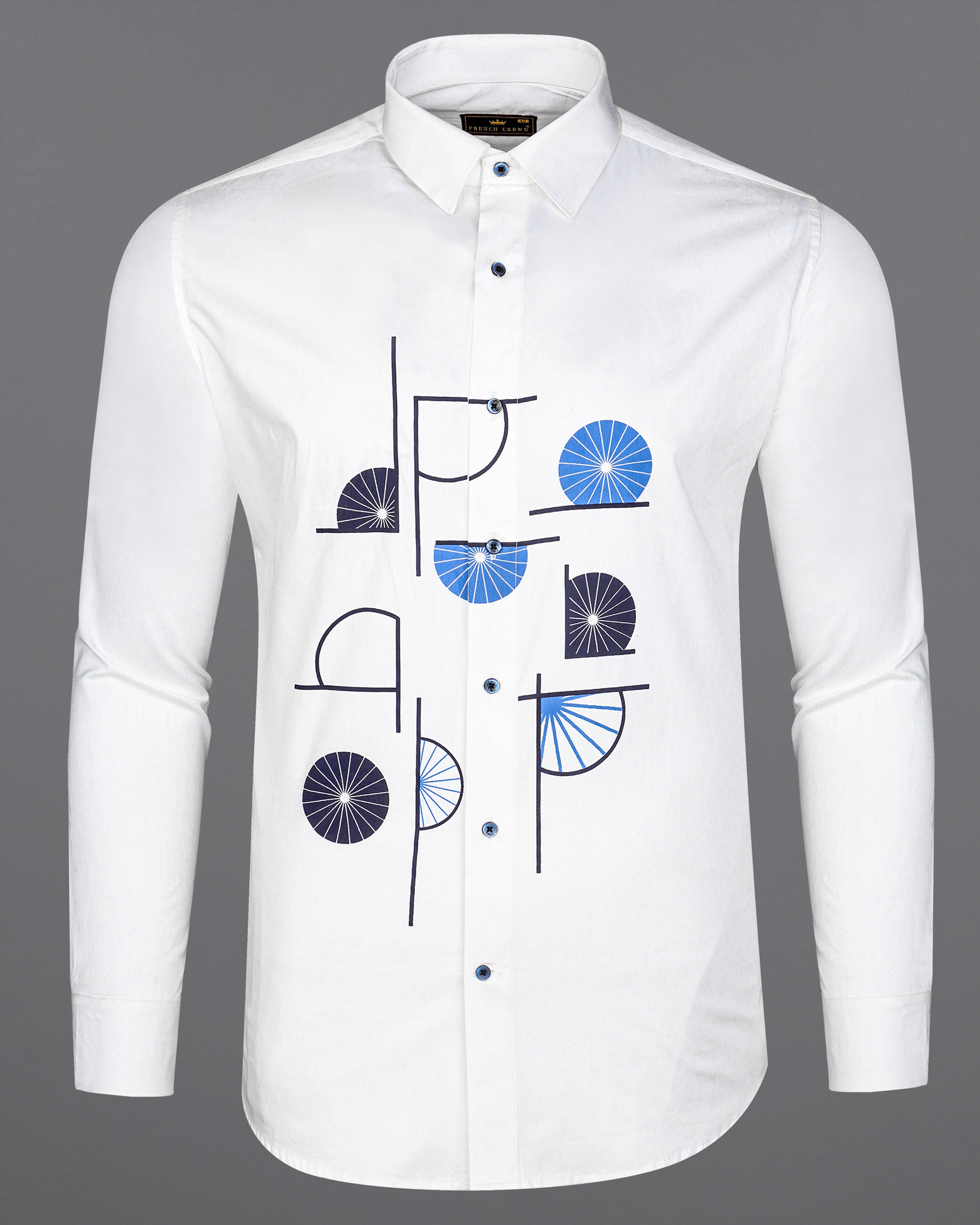 Bright White Japanese Printed Super Soft Premium Cotton Shirt 8368-BLE-38, 8368-BLE-H-38, 8368-BLE-39, 8368-BLE-H-39, 8368-BLE-40, 8368-BLE-H-40, 8368-BLE-42, 8368-BLE-H-42, 8368-BLE-44, 8368-BLE-H-44, 8368-BLE-46, 8368-BLE-H-46, 8368-BLE-48, 8368-BLE-H-48, 8368-BLE-50, 8368-BLE-H-50, 8368-BLE-52, 8368-BLE-H-52