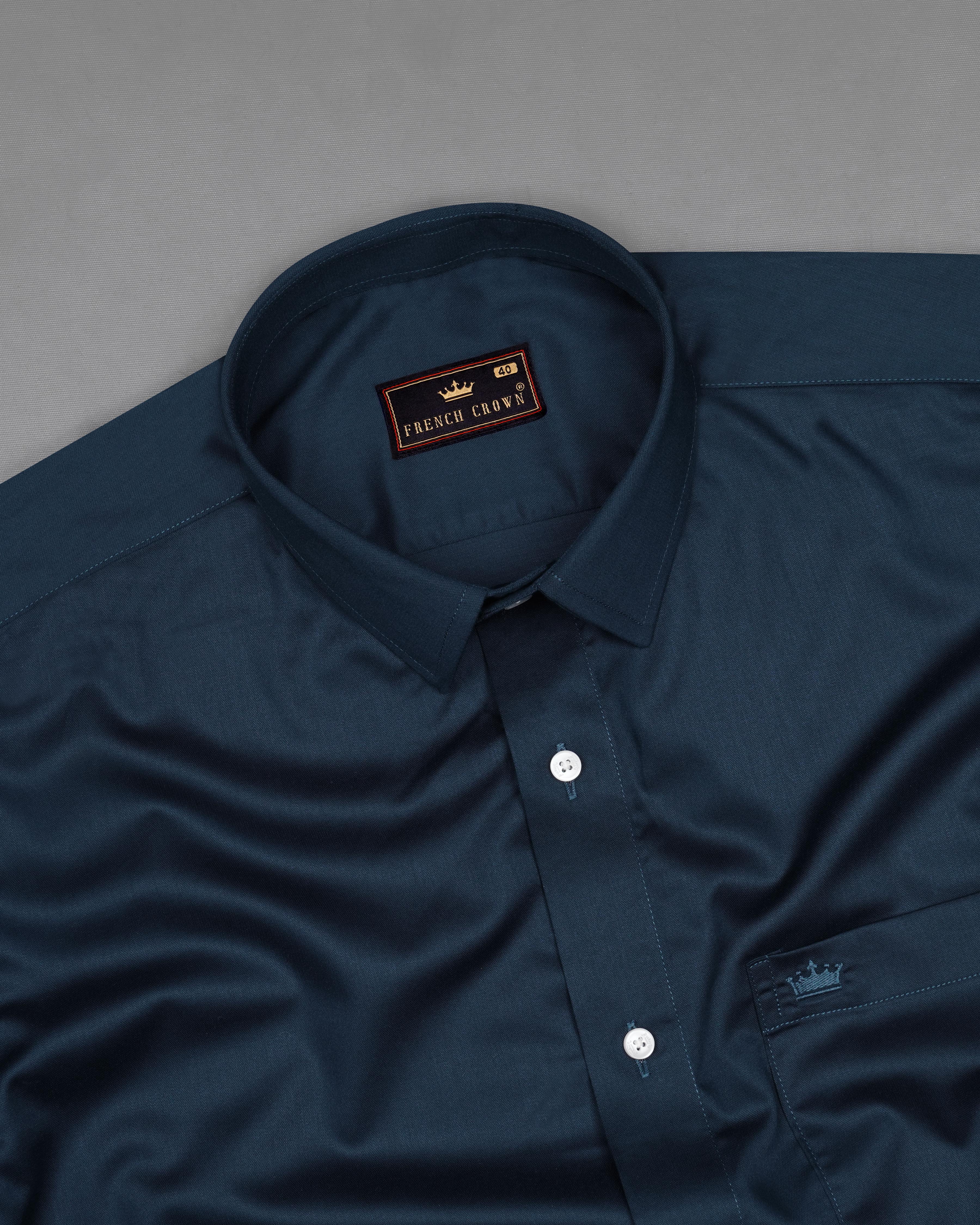 Tangaroa Navy Blue Super Soft Premium Cotton Shirt 8369-38, 8369-H-38, 8369-39, 8369-H-39, 8369-40, 8369-H-40, 8369-42, 8369-H-42, 8369-44, 8369-H-44, 8369-46, 8369-H-46, 8369-48, 8369-H-48, 8369-50, 8369-H-50, 8369-52, 8369-H-52