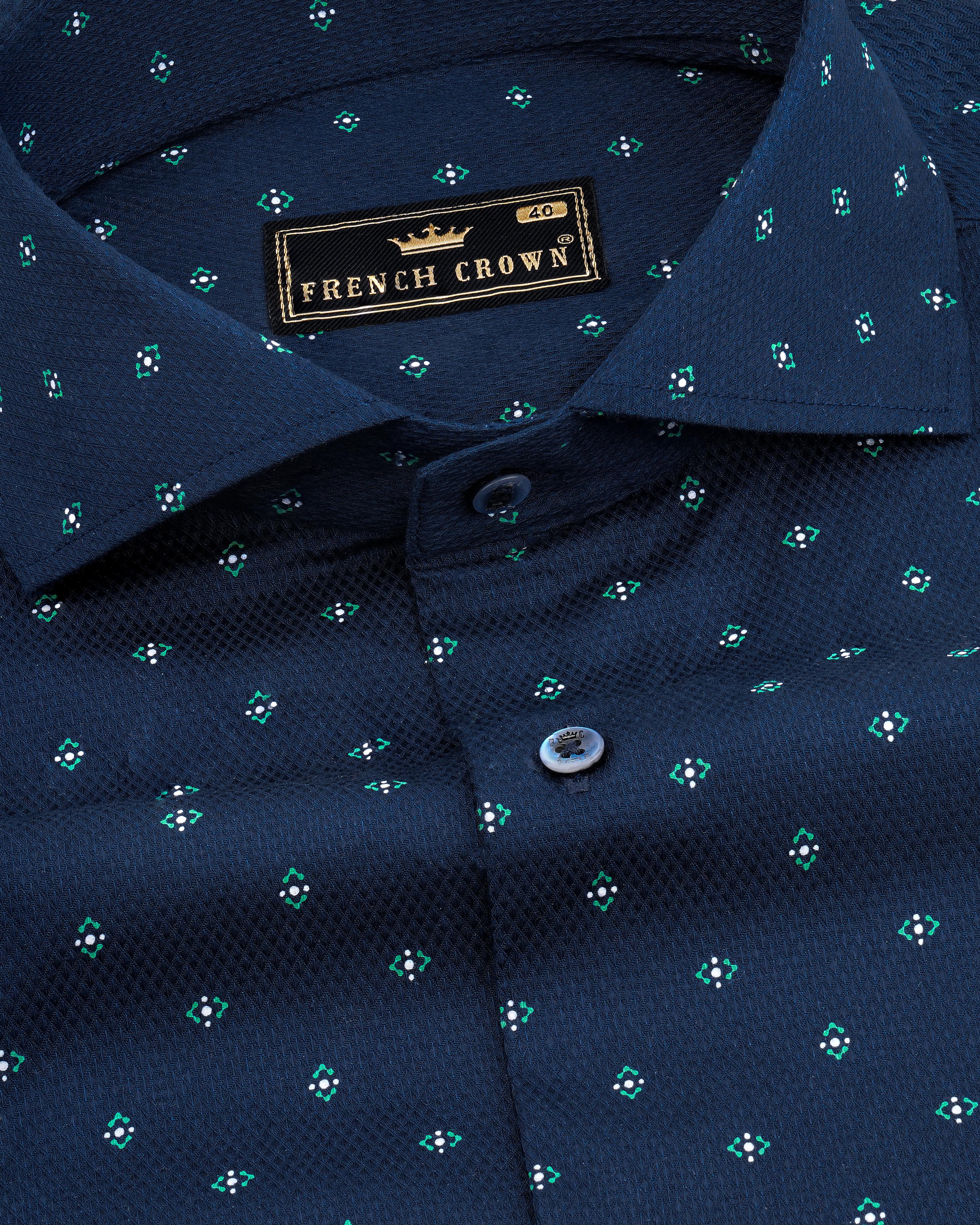 Zodiac Navy Blue Dobby Textured Premium Giza Cotton Shirt 8377-CA-BLE-38, 8377-CA-BLE-H-38, 8377-CA-BLE-39, 8377-CA-BLE-H-39, 8377-CA-BLE-40, 8377-CA-BLE-H-40, 8377-CA-BLE-42, 8377-CA-BLE-H-42, 8377-CA-BLE-44, 8377-CA-BLE-H-44, 8377-CA-BLE-46, 8377-CA-BLE-H-46, 8377-CA-BLE-48, 8377-CA-BLE-H-48, 8377-CA-BLE-50, 8377-CA-BLE-H-50, 8377-CA-BLE-52, 8377-CA-BLE-H-52