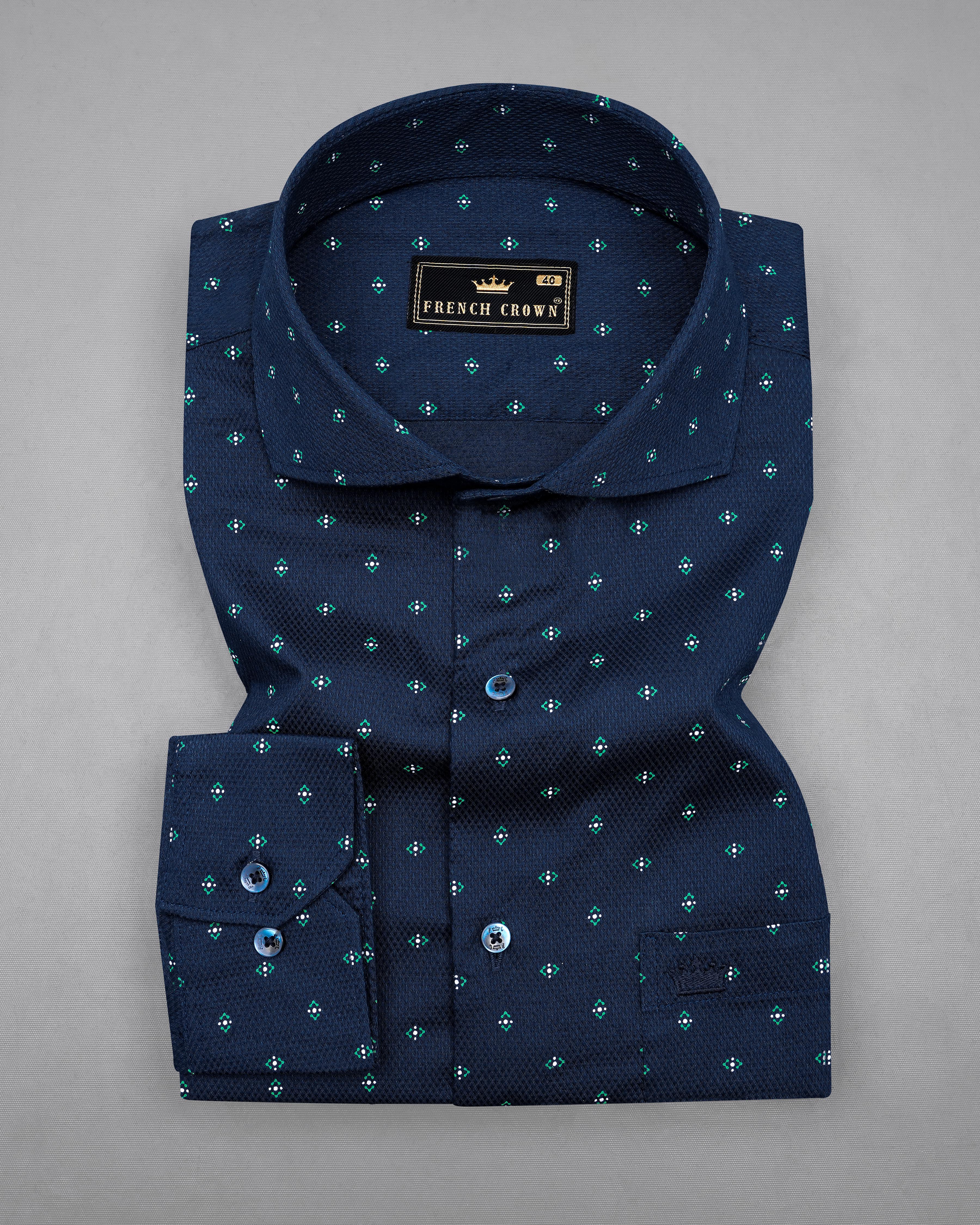 Zodiac Navy Blue Dobby Textured Premium Giza Cotton Shirt 8377-CA-BLE-38, 8377-CA-BLE-H-38, 8377-CA-BLE-39, 8377-CA-BLE-H-39, 8377-CA-BLE-40, 8377-CA-BLE-H-40, 8377-CA-BLE-42, 8377-CA-BLE-H-42, 8377-CA-BLE-44, 8377-CA-BLE-H-44, 8377-CA-BLE-46, 8377-CA-BLE-H-46, 8377-CA-BLE-48, 8377-CA-BLE-H-48, 8377-CA-BLE-50, 8377-CA-BLE-H-50, 8377-CA-BLE-52, 8377-CA-BLE-H-52