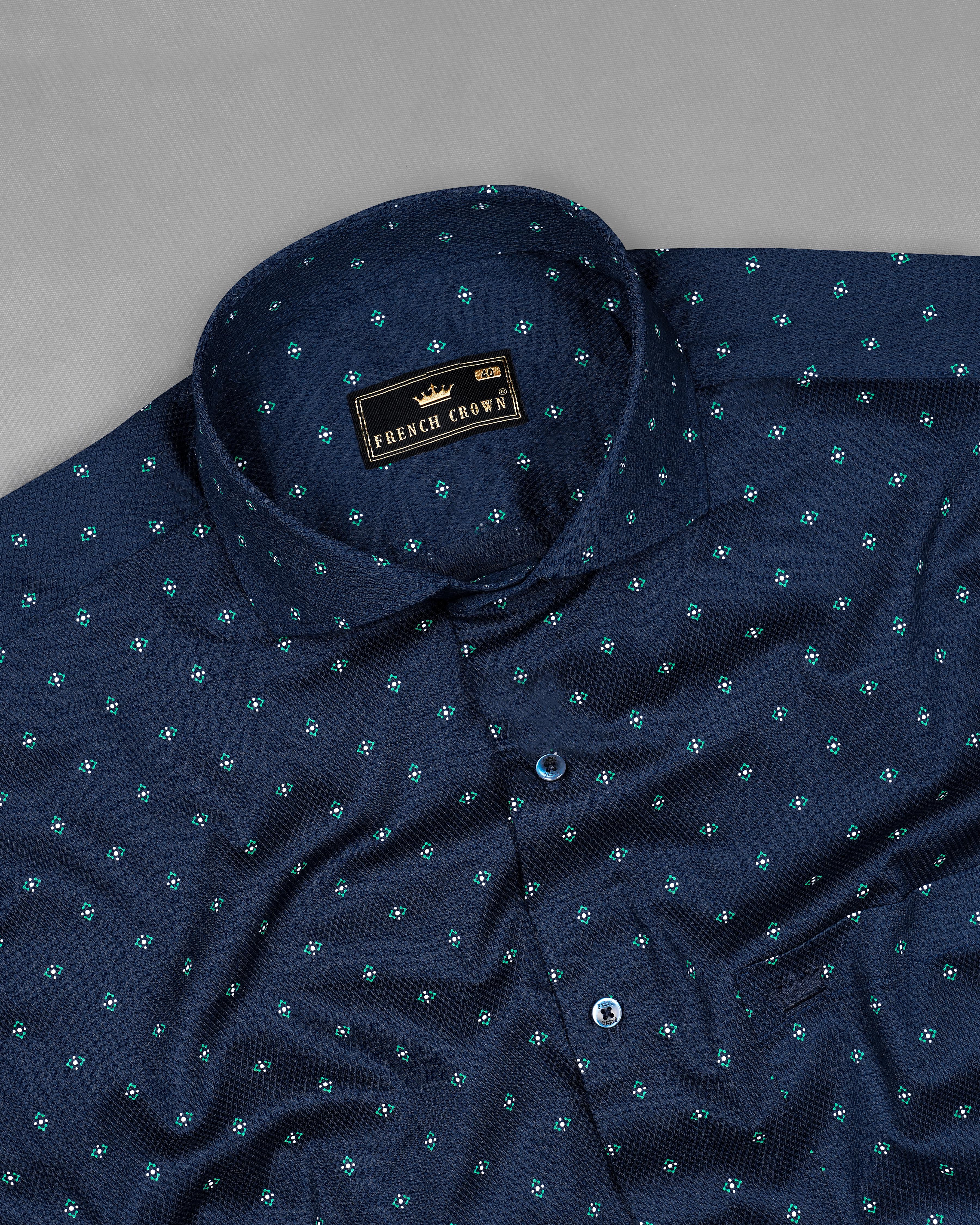 Zodiac Navy Blue Dobby Textured Premium Giza Cotton Shirt 8377-CA-BLE-38, 8377-CA-BLE-H-38, 8377-CA-BLE-39, 8377-CA-BLE-H-39, 8377-CA-BLE-40, 8377-CA-BLE-H-40, 8377-CA-BLE-42, 8377-CA-BLE-H-42, 8377-CA-BLE-44, 8377-CA-BLE-H-44, 8377-CA-BLE-46, 8377-CA-BLE-H-46, 8377-CA-BLE-48, 8377-CA-BLE-H-48, 8377-CA-BLE-50, 8377-CA-BLE-H-50, 8377-CA-BLE-52, 8377-CA-BLE-H-52