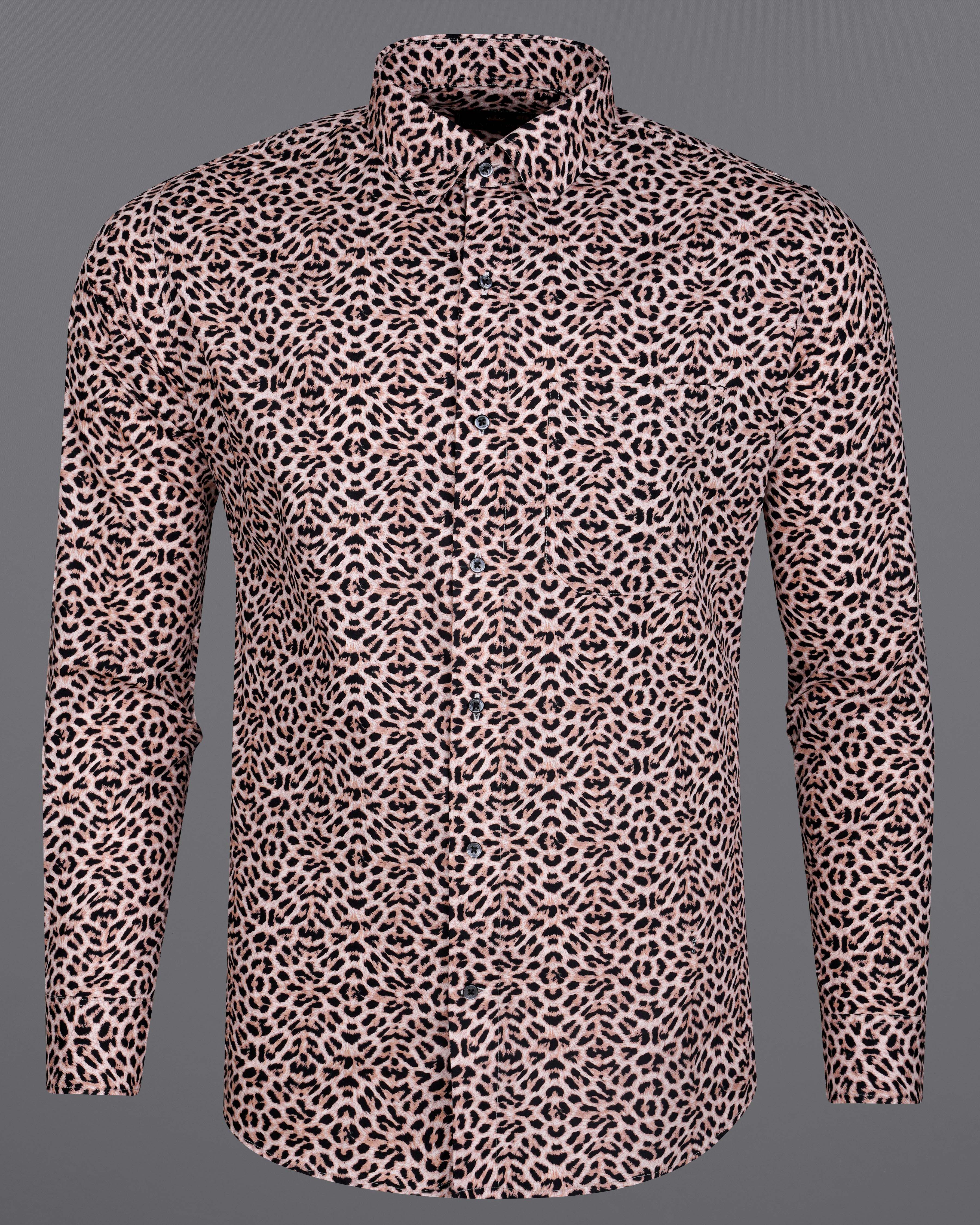 Oyster Pink Leopard Printed Premium Cotton Shirt 8381-BLK-38, 8381-BLK-H-38, 8381-BLK-39,8381-BLK-H-39, 8381-BLK-40, 8381-BLK-H-40, 8381-BLK-42, 8381-BLK-H-42, 8381-BLK-44, 8381-BLK-H-44, 8381-BLK-46, 8381-BLK-H-46, 8381-BLK-48, 8381-BLK-H-48, 8381-BLK-50, 8381-BLK-H-50, 8381-BLK-52, 8381-BLK-H-52