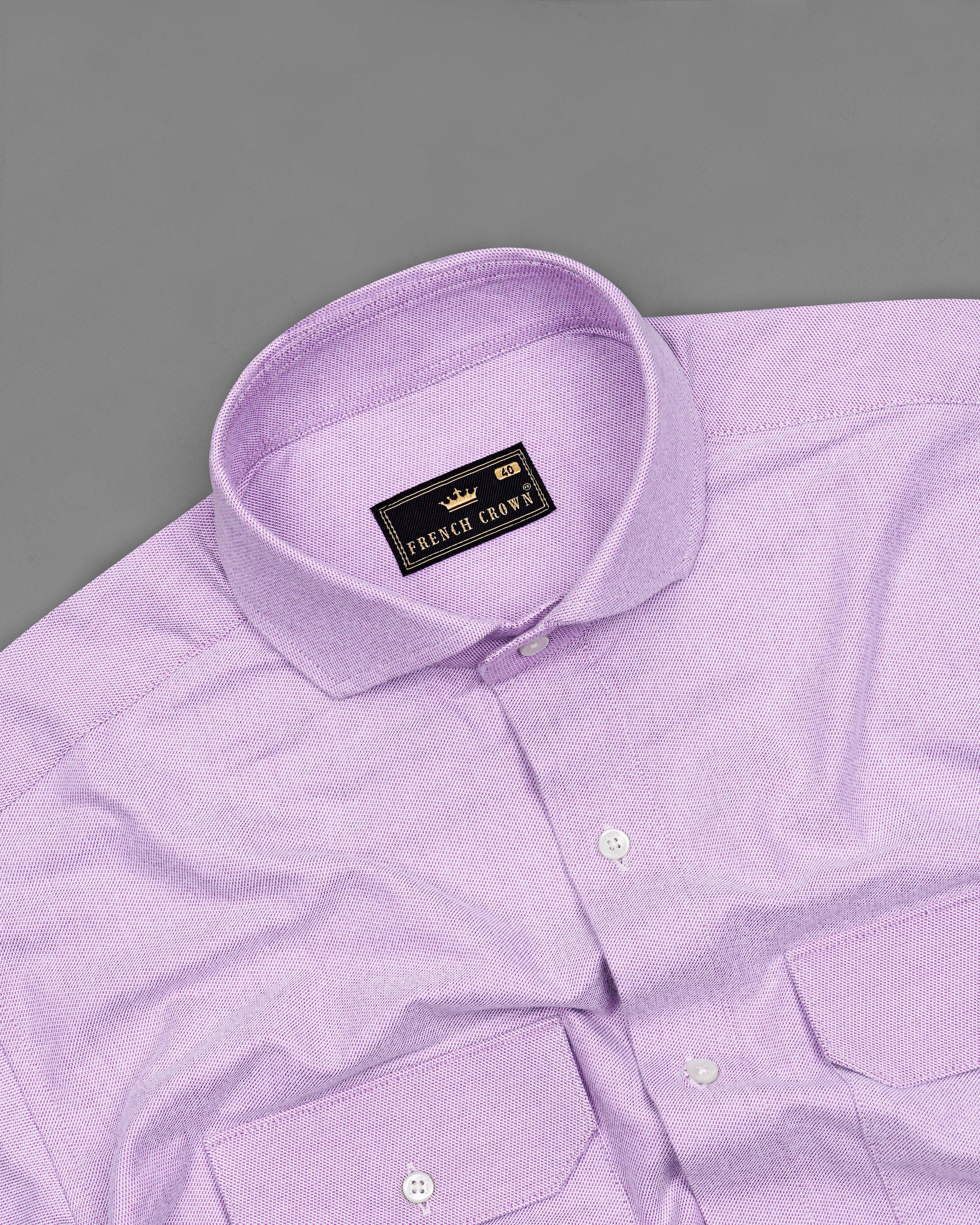 Prelude Purple Royal Oxford Overshirt/Shacket