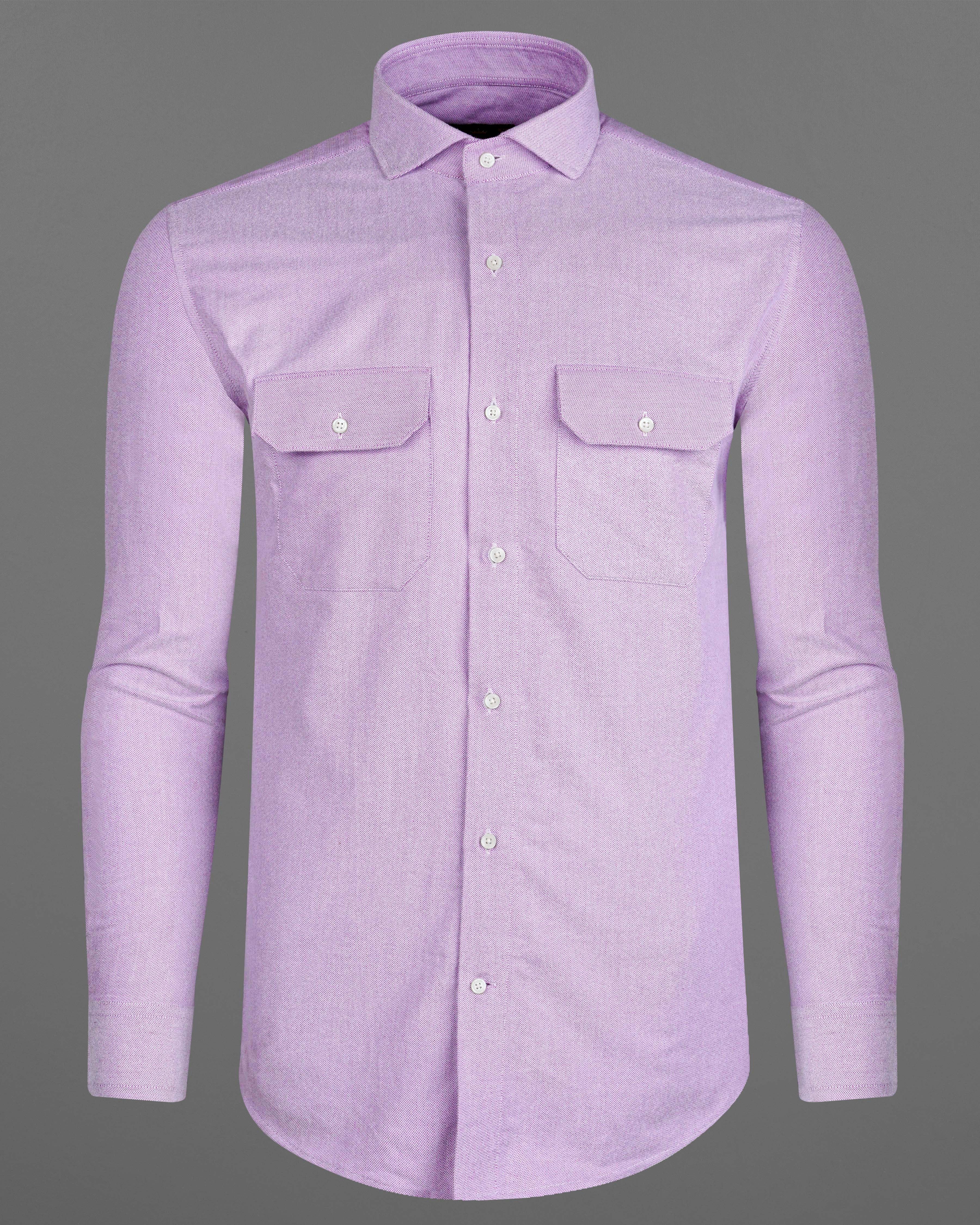 Prelude Purple Royal Oxford Overshirt/Shacket