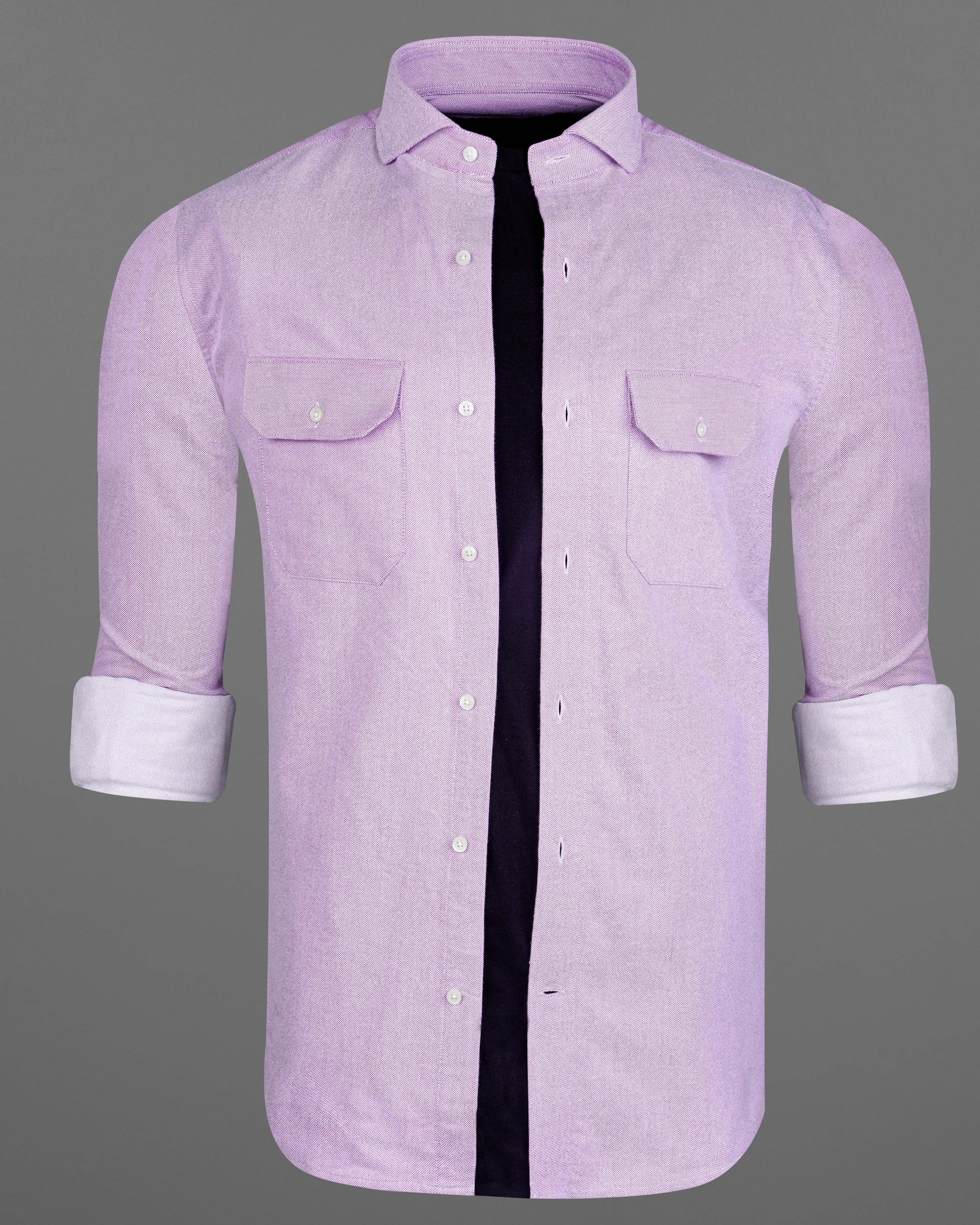 Prelude Purple Royal Oxford Overshirt/Shacket