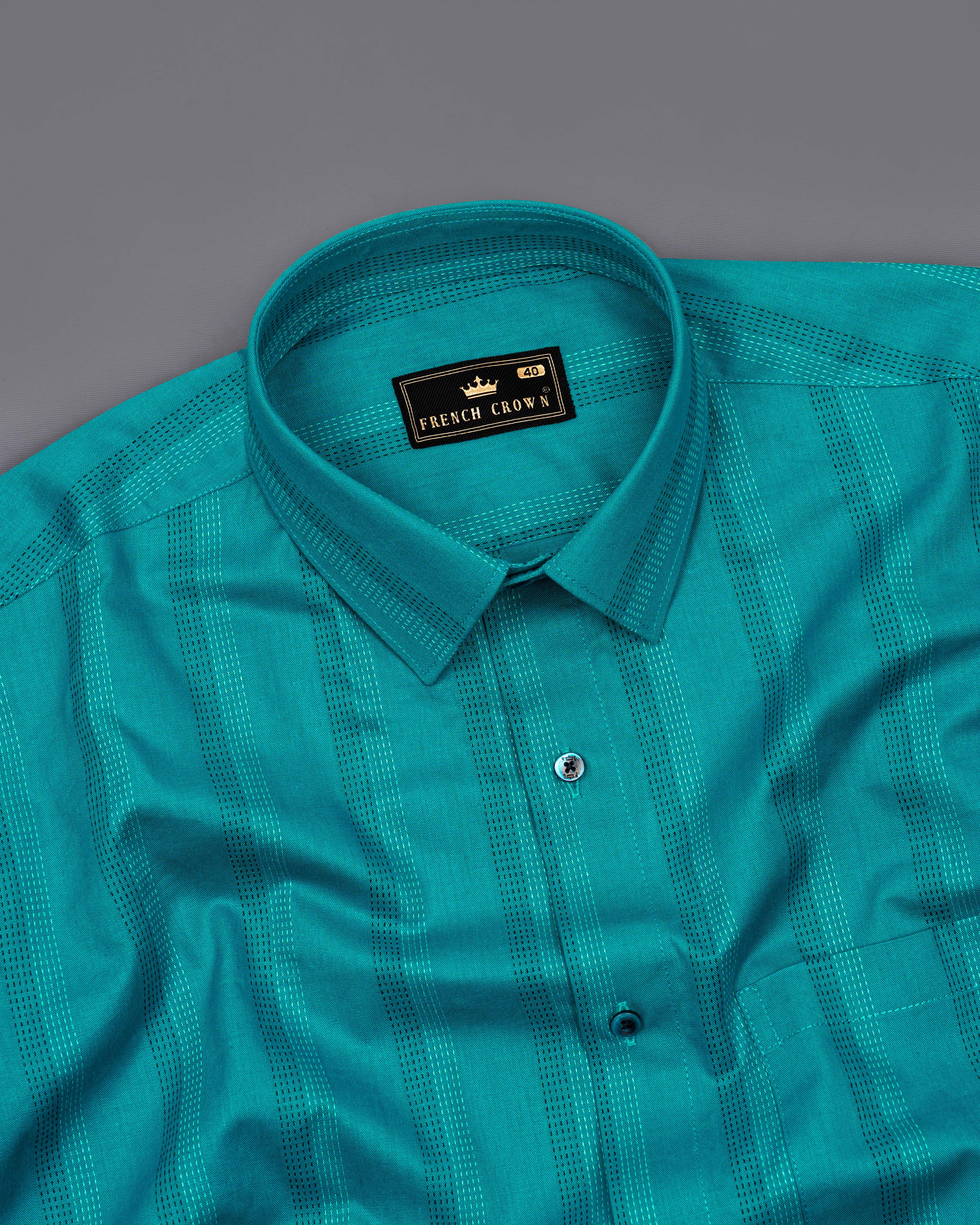 Surfie Aqua Blue Twill Striped Premium Cotton Shirt 8414-BLE-38, 8414-BLE-H-38, 8414-BLE-39,8414-BLE-H-39, 8414-BLE-40, 8414-BLE-H-40, 8414-BLE-42, 8414-BLE-H-42, 8414-BLE-44, 8414-BLE-H-44, 8414-BLE-46, 8414-BLE-H-46, 8414-BLE-48, 8414-BLE-H-48, 8414-BLE-50, 8414-BLE-H-50, 8414-BLE-52, 8414-BLE-H-52