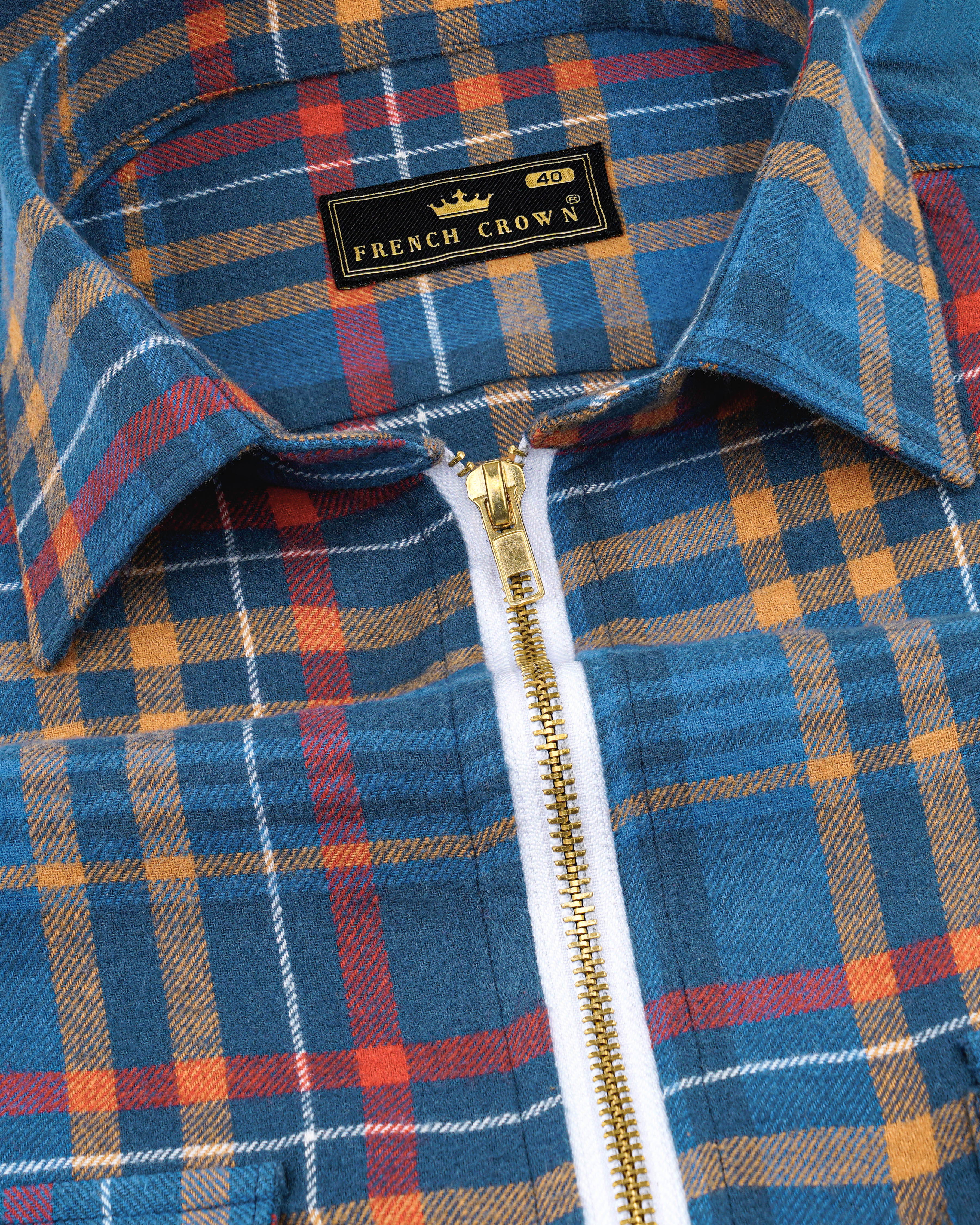 Marino Blue with Persian Yellow and Stiletto Red Plaid Flannel Designer Overshirt with Zipper Closure 8445-OS-FP-38,8445-OS-FP-H-38,8445-OS-FP-39,8445-OS-FP-H-39,8445-OS-FP-40,8445-OS-FP-H-40,8445-OS-FP-42,8445-OS-FP-H-42,8445-OS-FP-44,8445-OS-FP-H-44,8445-OS-FP-46,8445-OS-FP-H-46,8445-OS-FP-48,8445-OS-FP-H-48,8445-OS-FP-50,8445-OS-FP-H-50,8445-OS-FP-52,8445-OS-FP-H-52