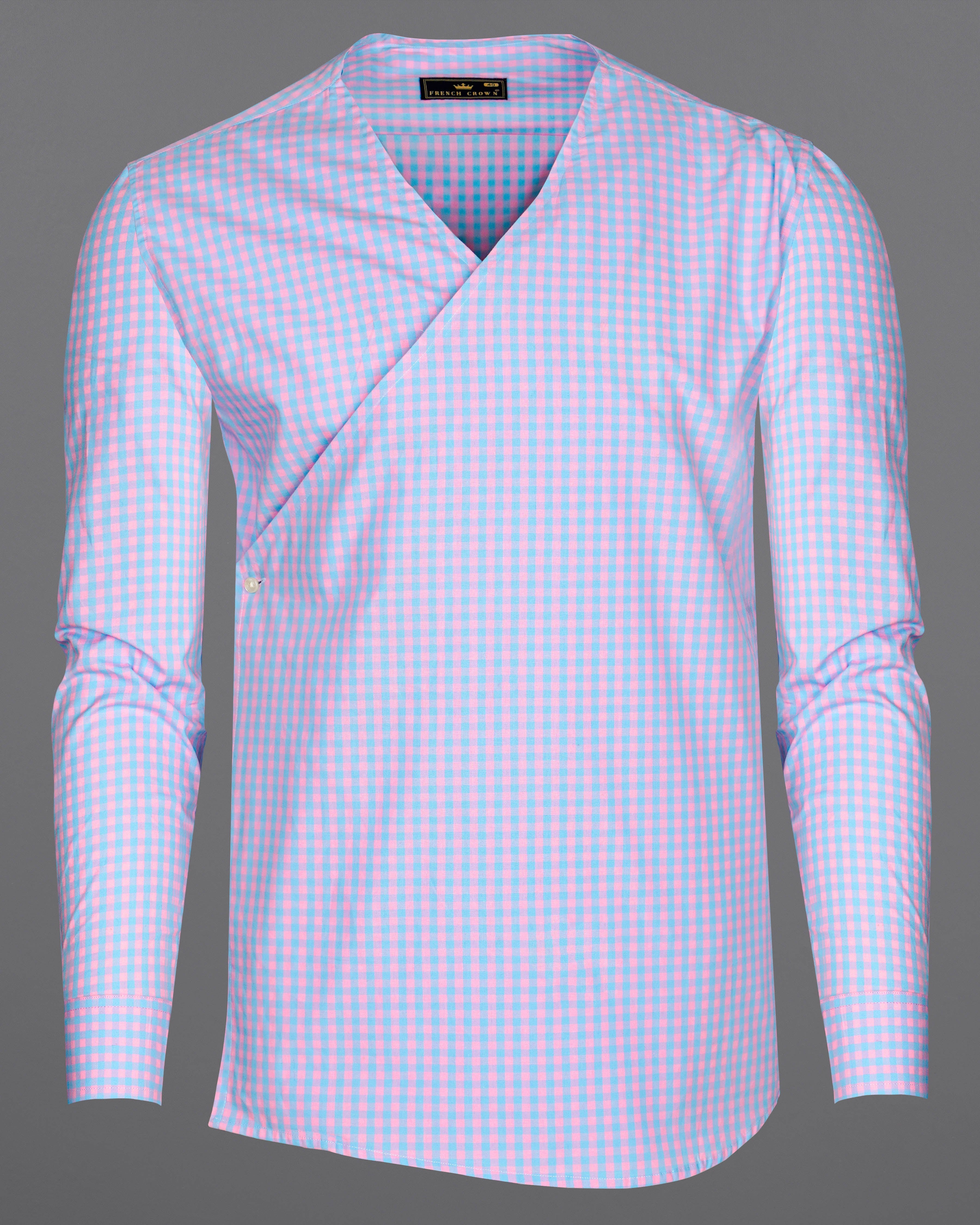 Lilac Pink and Sail Blue Gingham Premium Cotton Designer Shirt 8477-P234-38,8477-P234-H-38,8477-P234-389,8477-P234-389,8477-P234-40,8477-P234-H-40,8477-P234-402,8477-P234-402,8477-P234-404,8477-P234-404,8477-P234-406,8477-P234-406,8477-P234-408,8477-P234-408,8477-P234-50,8477-P234-H-50,8477-P234-502,8477-P234-502