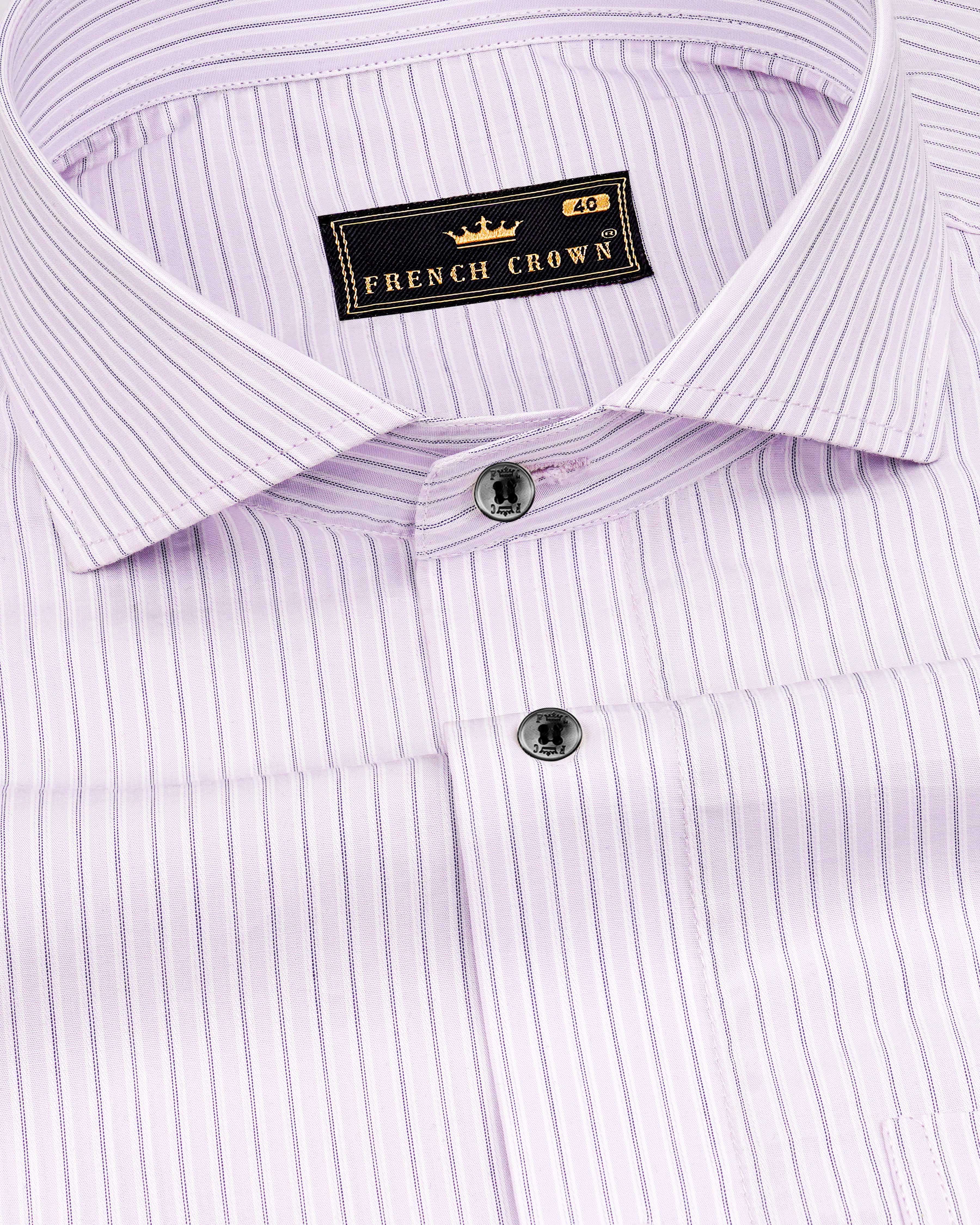 Prim Purple with Ebony Black Striped Premium Cotton Shirt 8508-BLK-38,8508-BLK-H-38,8508-BLK-39,8508-BLK-H-39,8508-BLK-40,8508-BLK-H-40,8508-BLK-42,8508-BLK-H-42,8508-BLK-44,8508-BLK-H-44,8508-BLK-46,8508-BLK-H-46,8508-BLK-48,8508-BLK-H-48,8508-BLK-50,8508-BLK-H-50,8508-BLK-52,8508-BLK-H-52