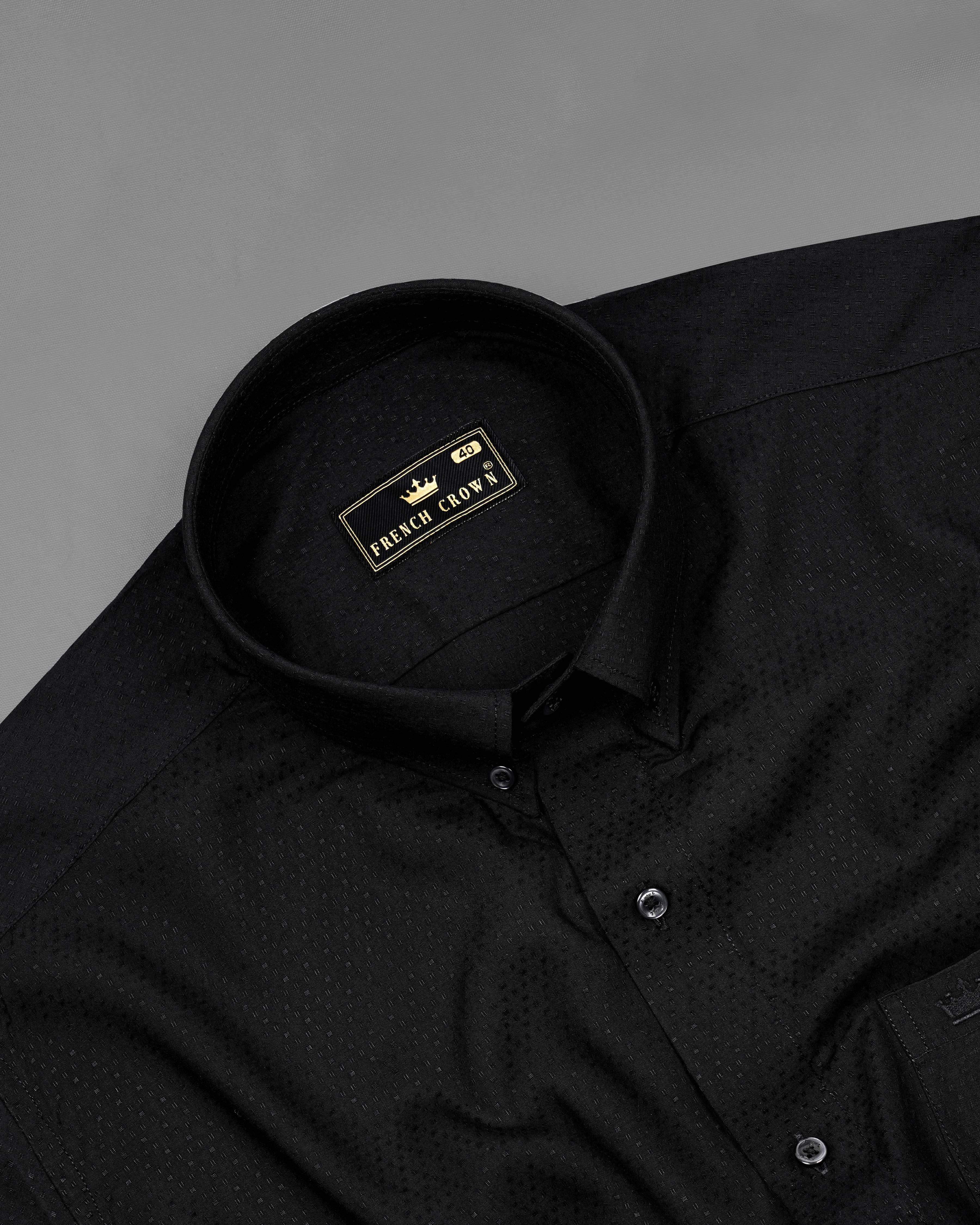 Jade Black Premium Tencel Shirt 8509-BD-BLK-38, 8509-BD-BLK-H-38, 8509-BD-BLK-39, 8509-BD-BLK-H-39, 8509-BD-BLK-40, 8509-BD-BLK-H-40, 8509-BD-BLK-42, 8509-BD-BLK-H-42, 8509-BD-BLK-44, 8509-BD-BLK-H-44, 8509-BD-BLK-46, 8509-BD-BLK-H-46, 8509-BD-BLK-48, 8509-BD-BLK-H-48, 8509-BD-BLK-50, 8509-BD-BLK-H-50, 8509-BD-BLK-52, 8509-BD-BLK-H-52