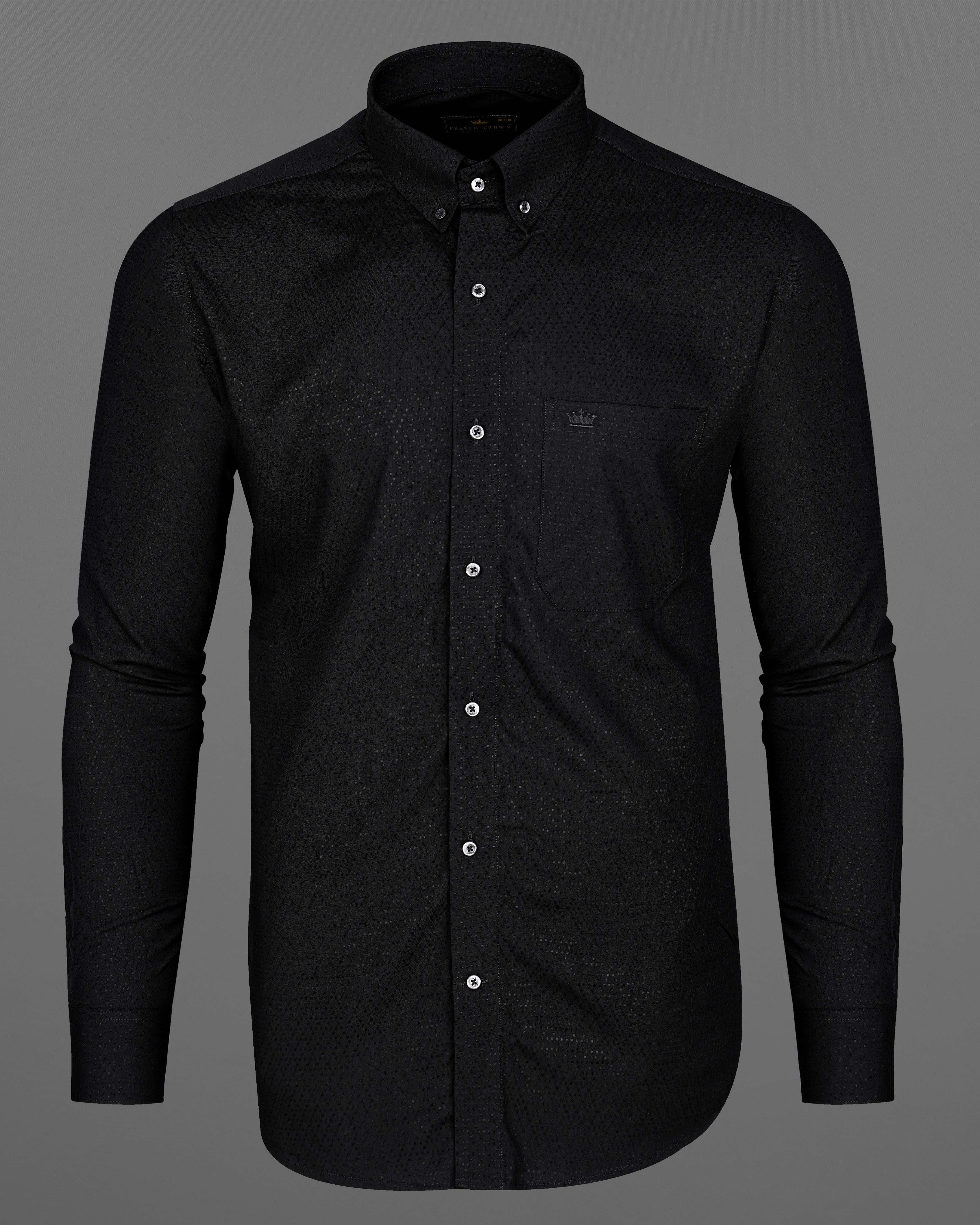 Jade Black Premium Tencel Shirt 8509-BD-BLK-38, 8509-BD-BLK-H-38, 8509-BD-BLK-39, 8509-BD-BLK-H-39, 8509-BD-BLK-40, 8509-BD-BLK-H-40, 8509-BD-BLK-42, 8509-BD-BLK-H-42, 8509-BD-BLK-44, 8509-BD-BLK-H-44, 8509-BD-BLK-46, 8509-BD-BLK-H-46, 8509-BD-BLK-48, 8509-BD-BLK-H-48, 8509-BD-BLK-50, 8509-BD-BLK-H-50, 8509-BD-BLK-52, 8509-BD-BLK-H-52