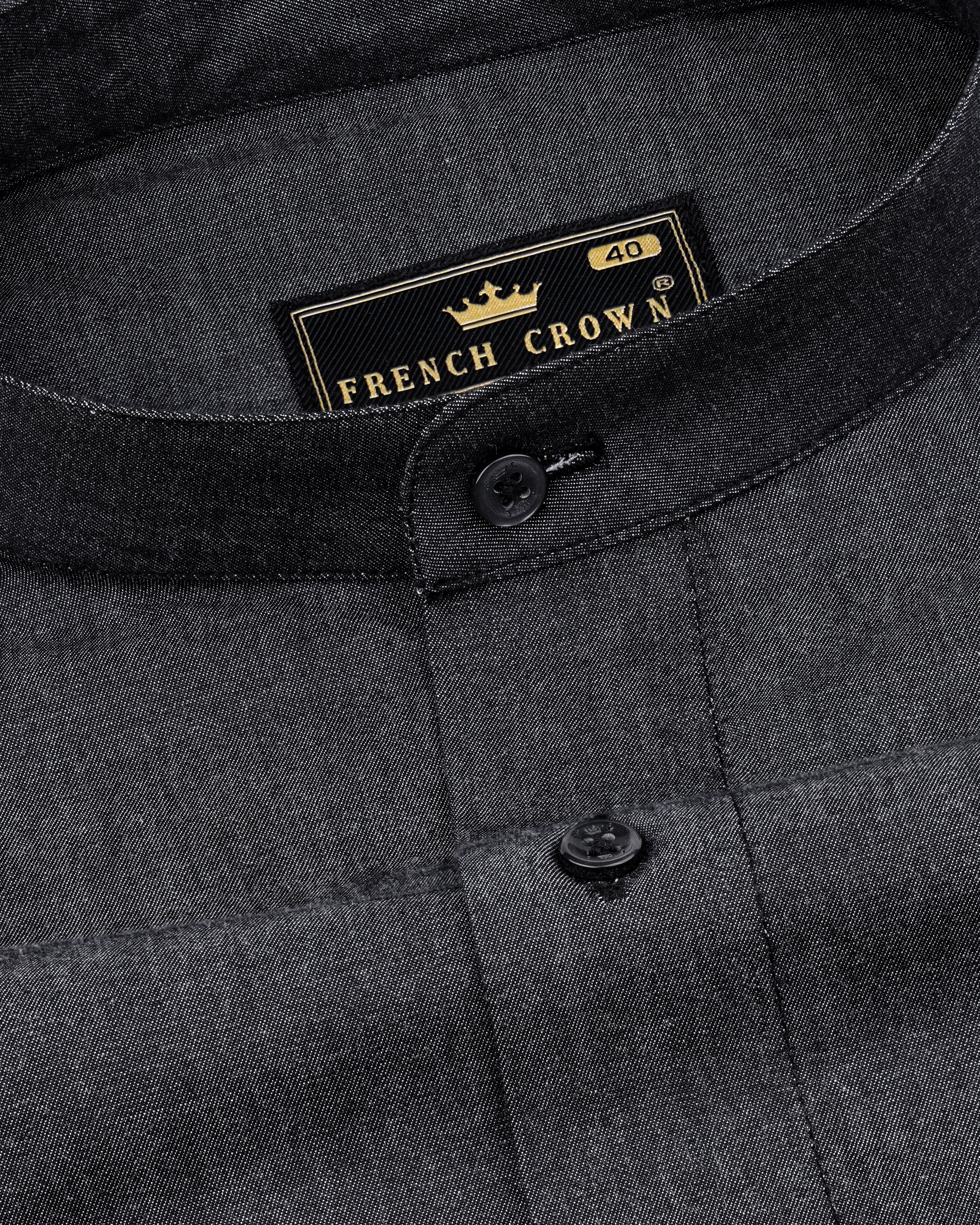 Jade Black Chambray Premium Cotton Shirt 8511-M-BLK-38,8511-M-BLK-H-38,8511-M-BLK-39,8511-M-BLK-H-39,8511-M-BLK-40,8511-M-BLK-H-40,8511-M-BLK-42,8511-M-BLK-H-42,8511-M-BLK-44,8511-M-BLK-H-44,8511-M-BLK-46,8511-M-BLK-H-46,8511-M-BLK-48,8511-M-BLK-H-48,8511-M-BLK-50,8511-M-BLK-H-50,8511-M-BLK-52,8511-M-BLK-H-52