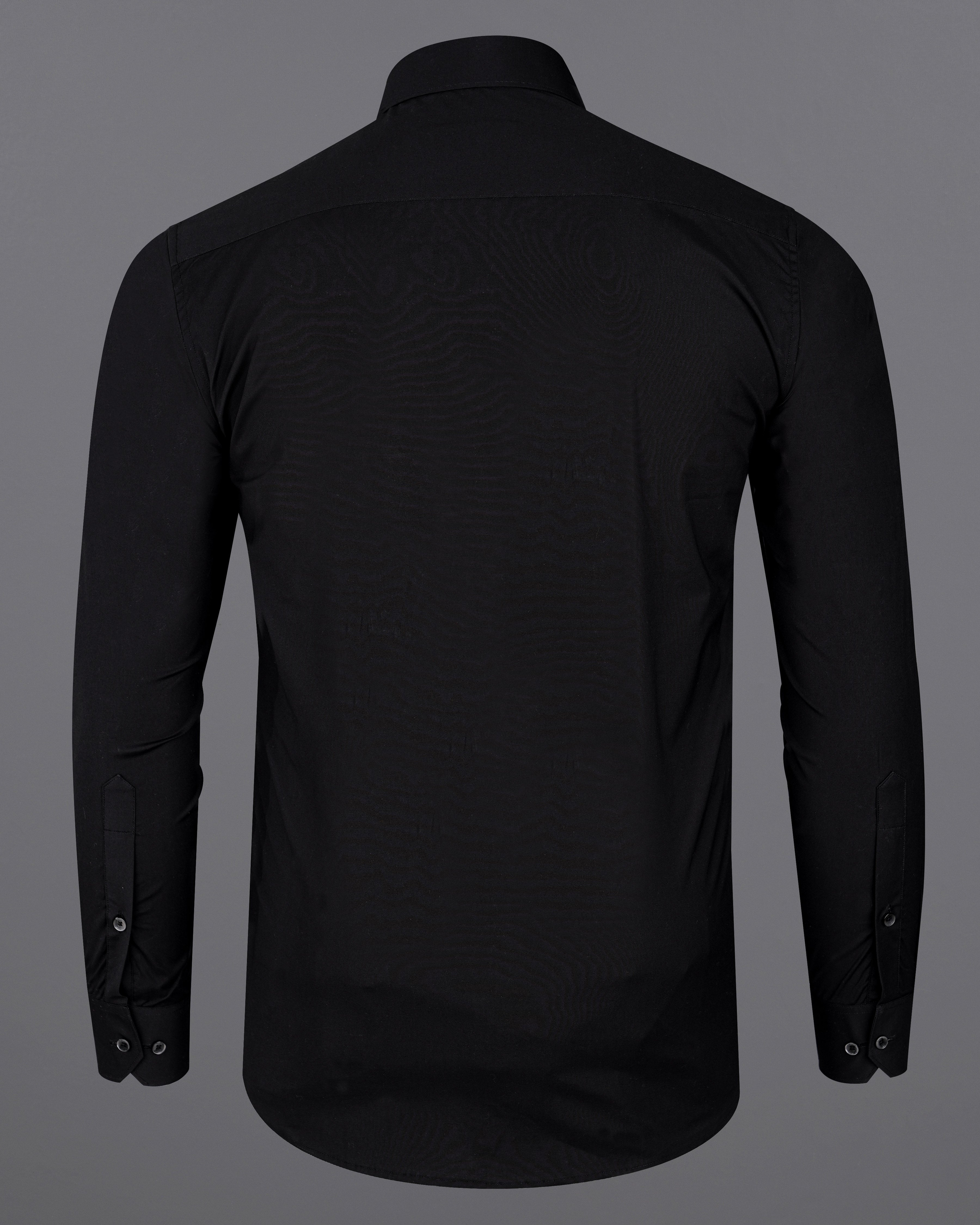 Jade Black Premium Cotton Shirt 8523-BLK-38, 8523-BLK-H-38, 8523-BLK-39, 8523-BLK-H-39, 8523-BLK-40, 8523-BLK-H-40, 8523-BLK-42, 8523-BLK-H-42, 8523-BLK-44, 8523-BLK-H-44, 8523-BLK-46, 8523-BLK-H-46, 8523-BLK-48, 8523-BLK-H-48, 8523-BLK-50, 8523-BLK-H-50, 8523-BLK-52, 8523-BLK-H-52