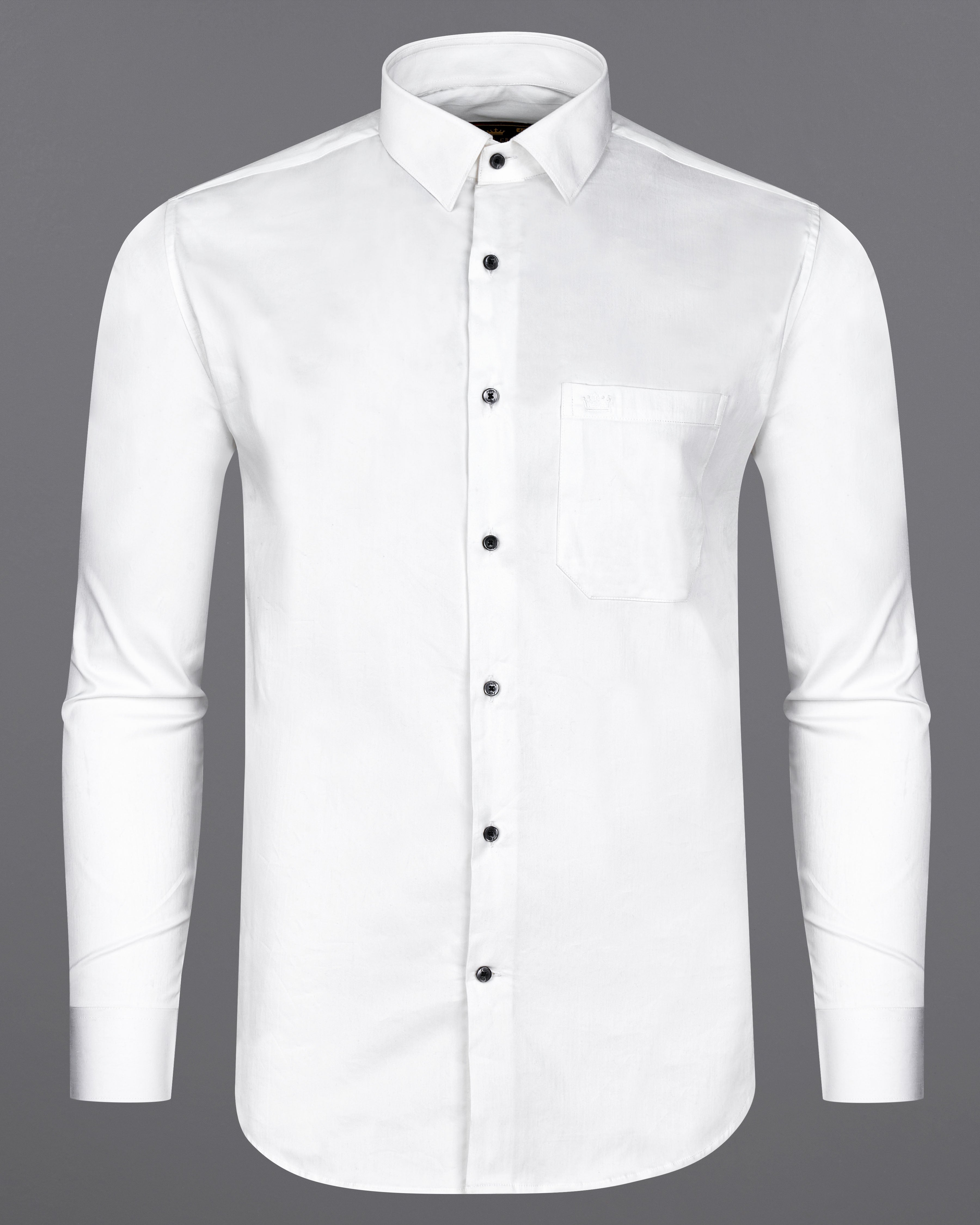 Bright White Super Soft Premium Cotton Stretchable Shirt 8569-BLK-38, 8569-BLK-H-38, 8569-BLK-39, 8569-BLK-H-39, 8569-BLK-40, 8569-BLK-H-40, 8569-BLK-42, 8569-BLK-H-42, 8569-BLK-44, 8569-BLK-H-44, 8569-BLK-46, 8569-BLK-H-46, 8569-BLK-48, 8569-BLK-H-48, 8569-BLK-50, 8569-BLK-H-50, 8569-BLK-52, 8569-BLK-H-52