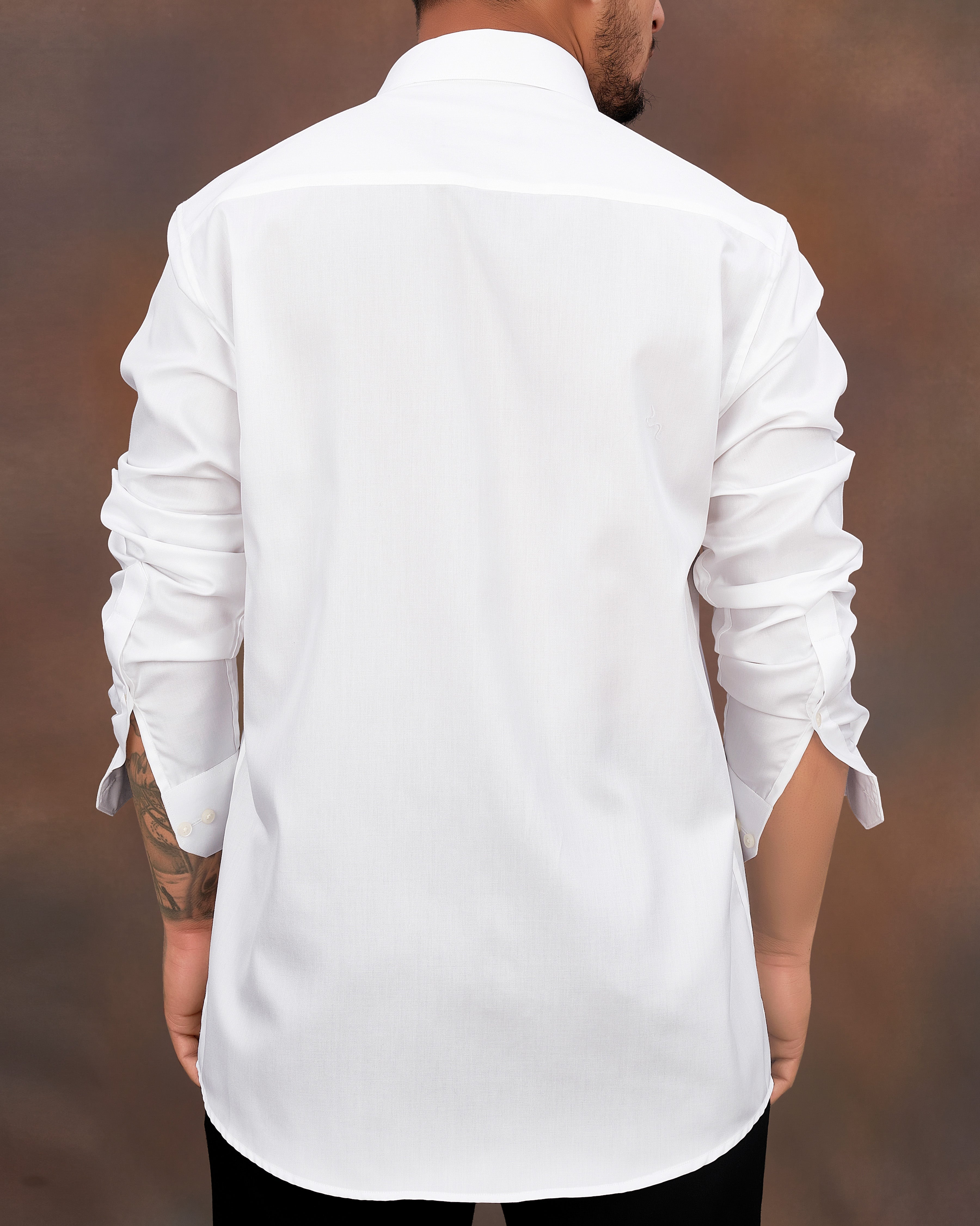 Bright White Twill Premium Cotton Designer Shirt with Zipper Closure 8577-P75-38, 8577-P75-H-38, 8577-P75-39, 8577-P75-H-39, 8577-P75-40, 8577-P75-H-40, 8577-P75-42, 8577-P75-H-42, 8577-P75-44, 8577-P75-H-44, 8577-P75-46, 8577-P75-H-46, 8577-P75-48, 8577-P75-H-48, 8577-P75-50, 8577-P75-H-50, 8577-P75-52, 8577-P75-H-52