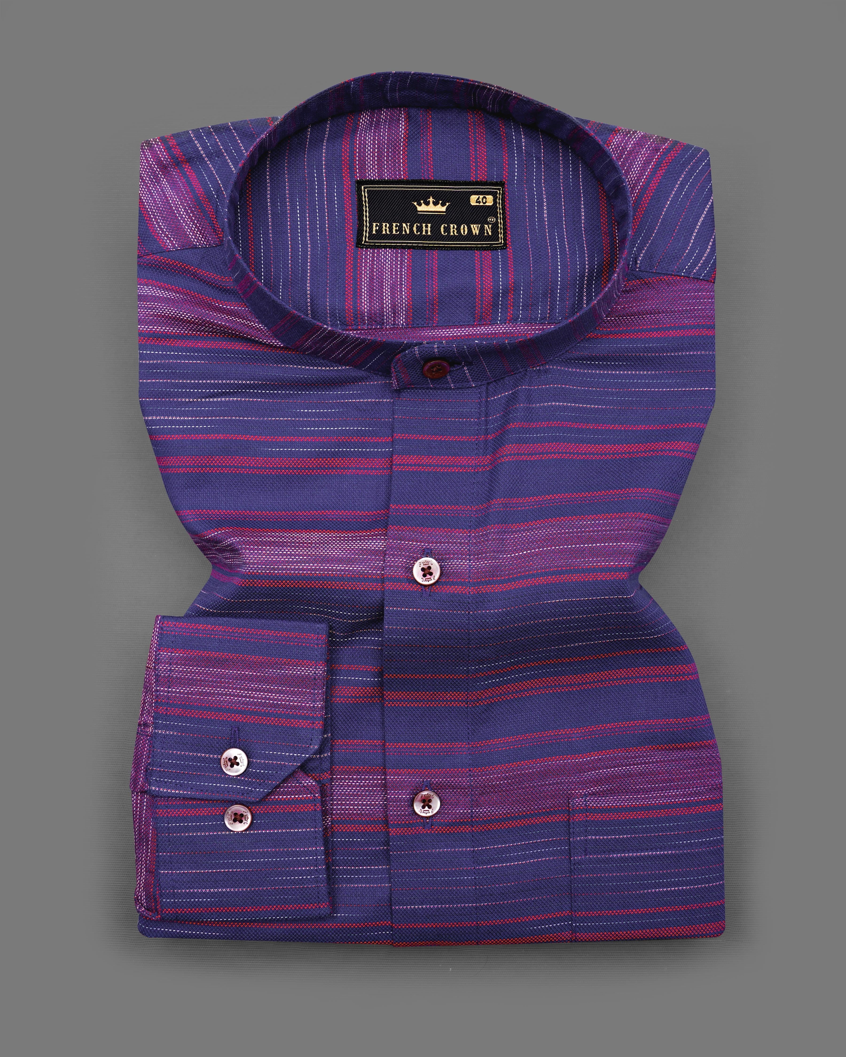 Jacarta Navy Blue with Vin Rouge Pink Striped Dobby Textured Premium Giza Cotton Shirt 8606-M-MN-38,8606-M-MN-H-38,8606-M-MN-39,8606-M-MN-H-39,8606-M-MN-40,8606-M-MN-H-40,8606-M-MN-42,8606-M-MN-H-42,8606-M-MN-44,8606-M-MN-H-44,8606-M-MN-46,8606-M-MN-H-46,8606-M-MN-48,8606-M-MN-H-48,8606-M-MN-50,8606-M-MN-H-50,8606-M-MN-52,8606-M-MN-H-52