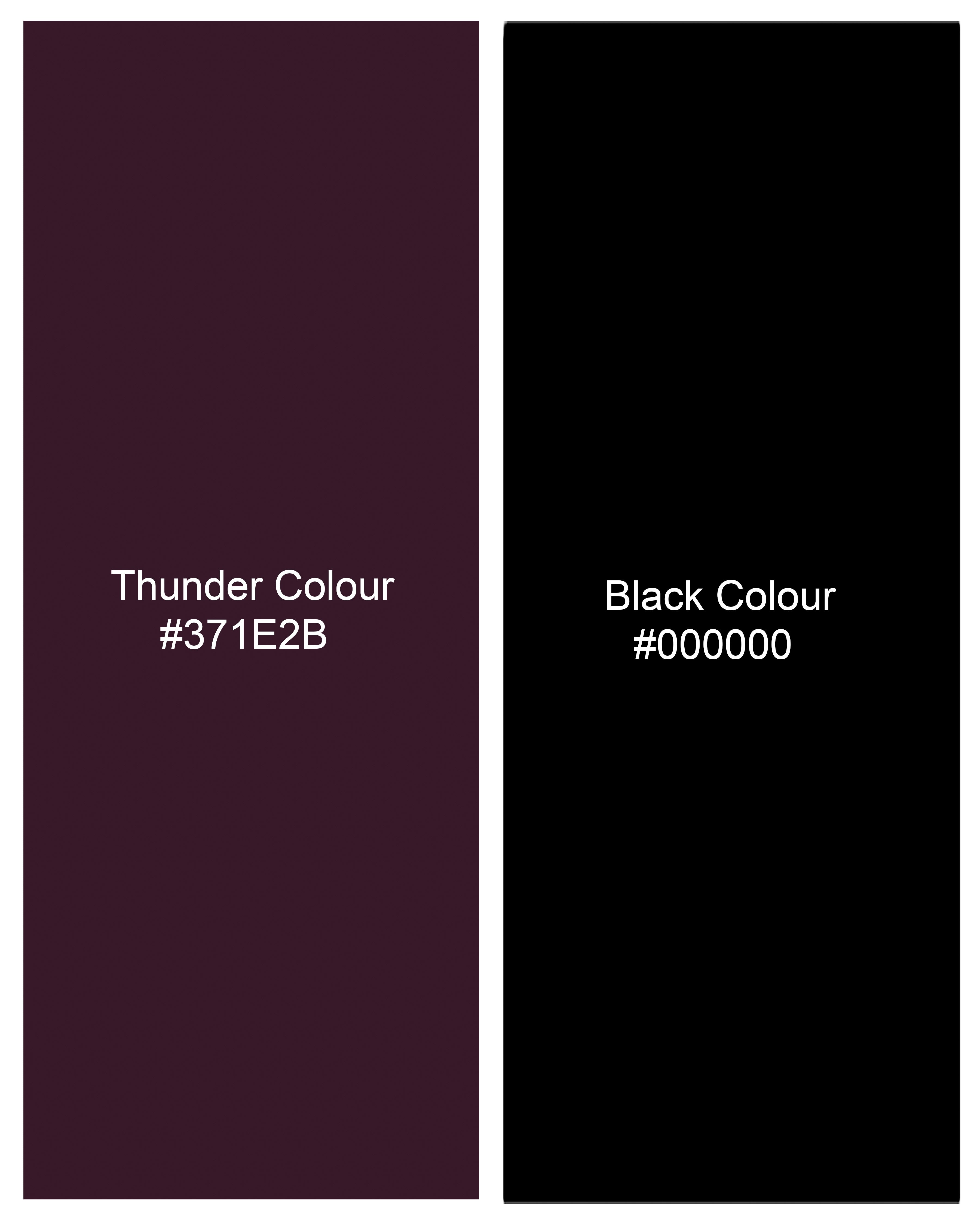 Thunder Violet with Jade Black Super Soft Premium Cotton Designer Shirt  8629-BLK-P134-38,8629-BLK-P134-H-38,8629-BLK-P134-39,8629-BLK-P134-H-39,8629-BLK-P134-40,8629-BLK-P134-H-40,8629-BLK-P134-42,8629-BLK-P134-H-42,8629-BLK-P134-44,8629-BLK-P134-H-44,8629-BLK-P134-46,8629-BLK-P134-H-46,8629-BLK-P134-48,8629-BLK-P134-H-48,8629-BLK-P134-50,8629-BLK-P134-H-50,8629-BLK-P134-52,8629-BLK-P134-H-52