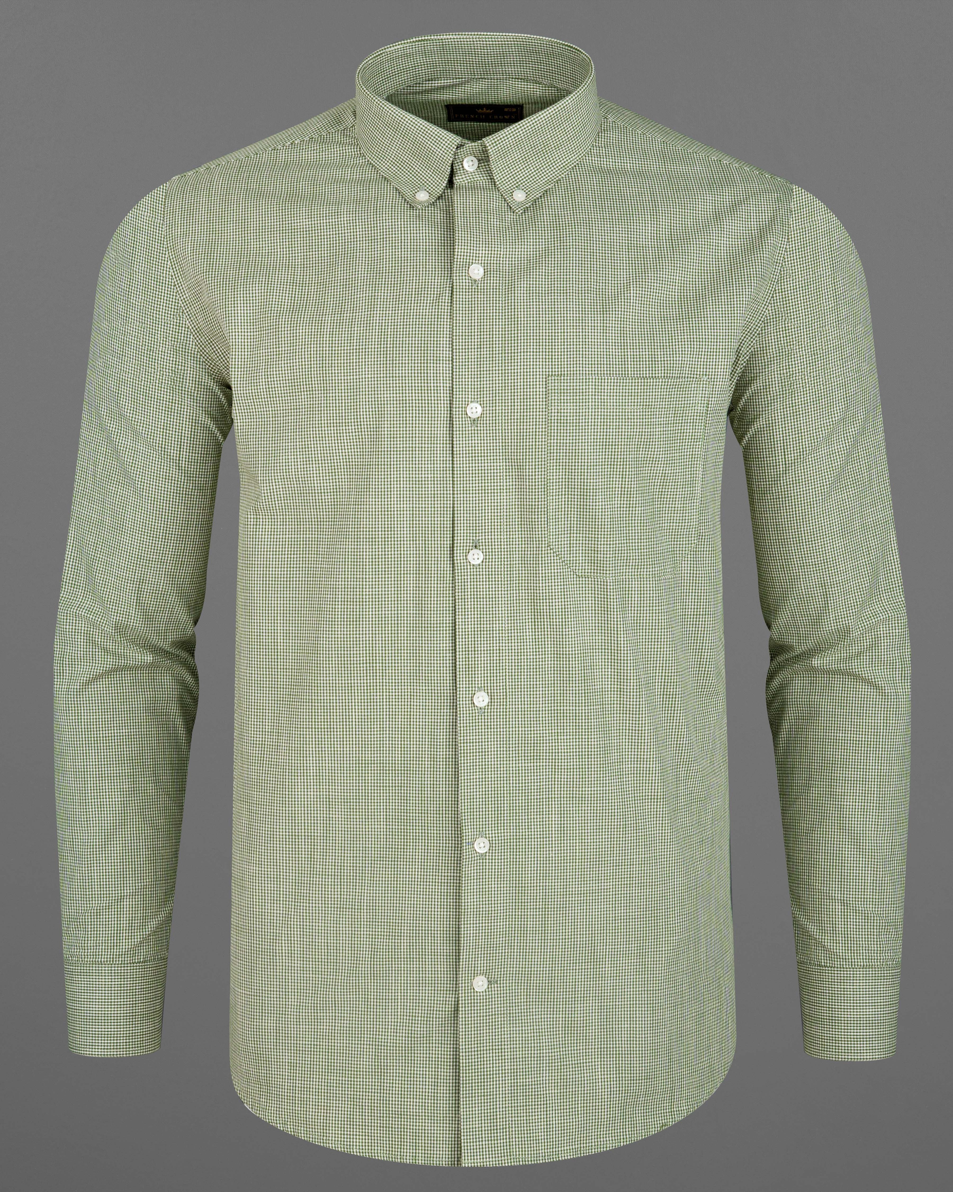 Coral Green Gingham Premium Cotton Shirt  8636-BD-38,8636-BD-H-38,8636-BD-39,8636-BD-H-39,8636-BD-40,8636-BD-H-40,8636-BD-42,8636-BD-H-42,8636-BD-44,8636-BD-H-44,8636-BD-46,8636-BD-H-46,8636-BD-48,8636-BD-H-48,8636-BD-50,8636-BD-H-50,8636-BD-52,8636-BD-H-52