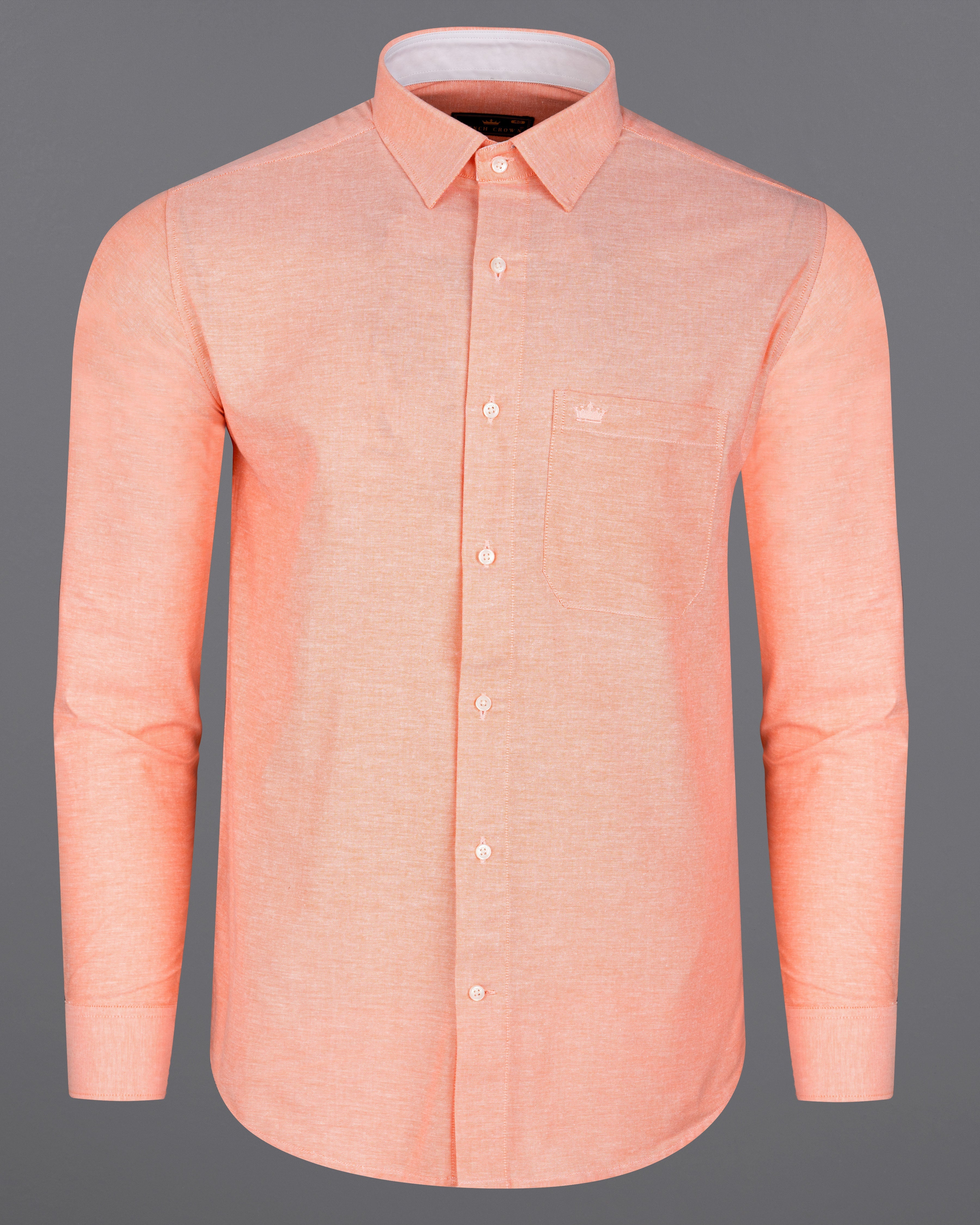 Melon Orange Royal Oxford Shirt  8638-CP-38,8638-CP-H-38,8638-CP-39,8638-CP-H-39,8638-CP-40,8638-CP-H-40,8638-CP-42,8638-CP-H-42,8638-CP-44,8638-CP-H-44,8638-CP-46,8638-CP-H-46,8638-CP-48,8638-CP-H-48,8638-CP-50,8638-CP-H-50,8638-CP-52,8638-CP-H-52