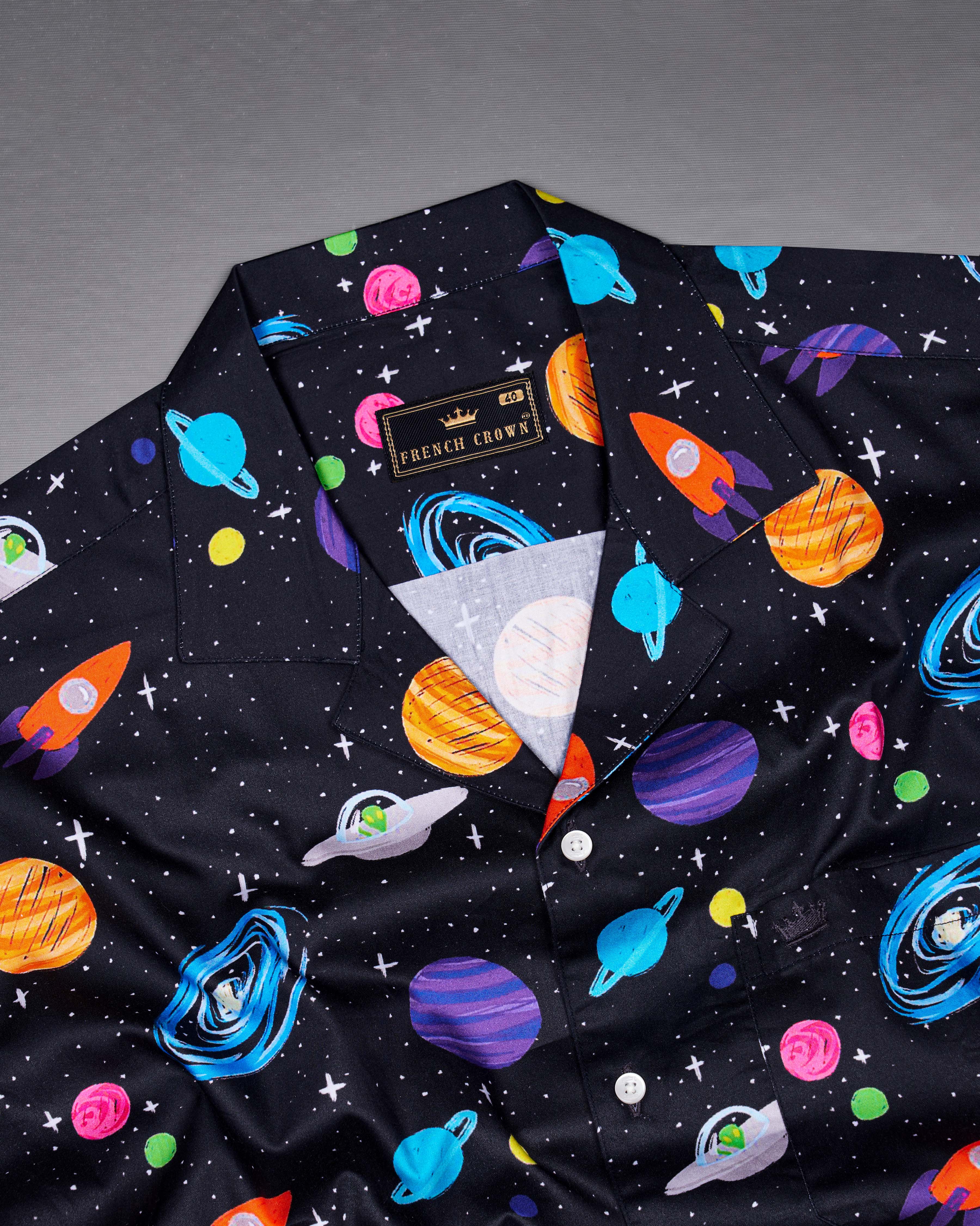 Jade Black Multicolour Galaxy Printed Super Soft Premium Cotton Shirt  8644-CC-38,8644-CC-H-38,8644-CC-39,8644-CC-H-39,8644-CC-40,8644-CC-H-40,8644-CC-42,8644-CC-H-42,8644-CC-44,8644-CC-H-44,8644-CC-46,8644-CC-H-46,8644-CC-48,8644-CC-H-48,8644-CC-50,8644-CC-H-50,8644-CC-52,8644-CC-H-52