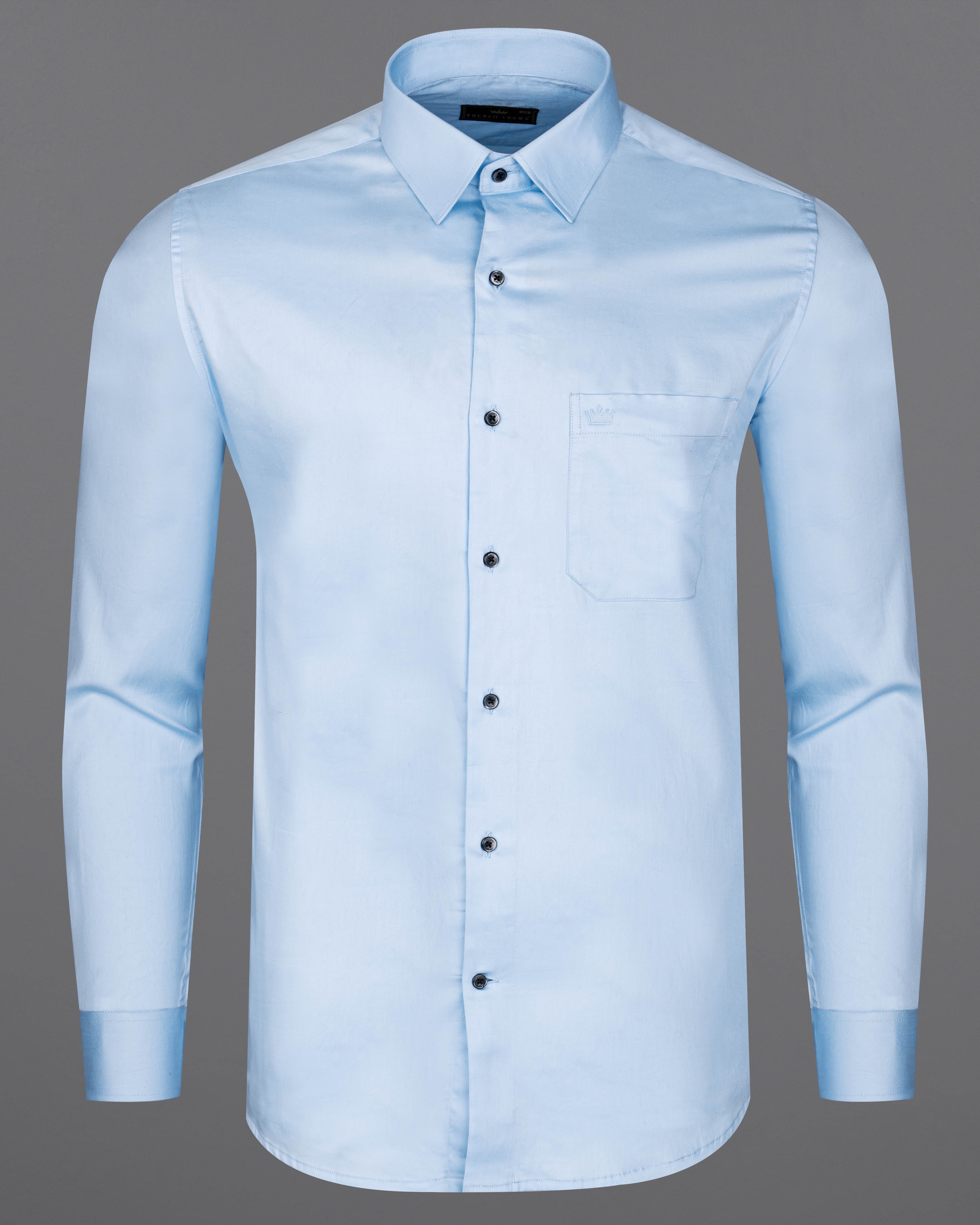 Tropical  Blue Super Soft Premium Cotton Shirt 8669-BLK-38, 8669-BLK-H-38, 8669-BLK-39, 8669-BLK-H-39, 8669-BLK-40, 8669-BLK-H-40, 8669-BLK-42, 8669-BLK-H-42, 8669-BLK-44, 8669-BLK-H-44, 8669-BLK-46, 8669-BLK-H-46, 8669-BLK-48, 8669-BLK-H-48, 8669-BLK-50, 8669-BLK-H-50, 8669-BLK-52, 8669-BLK-H-52