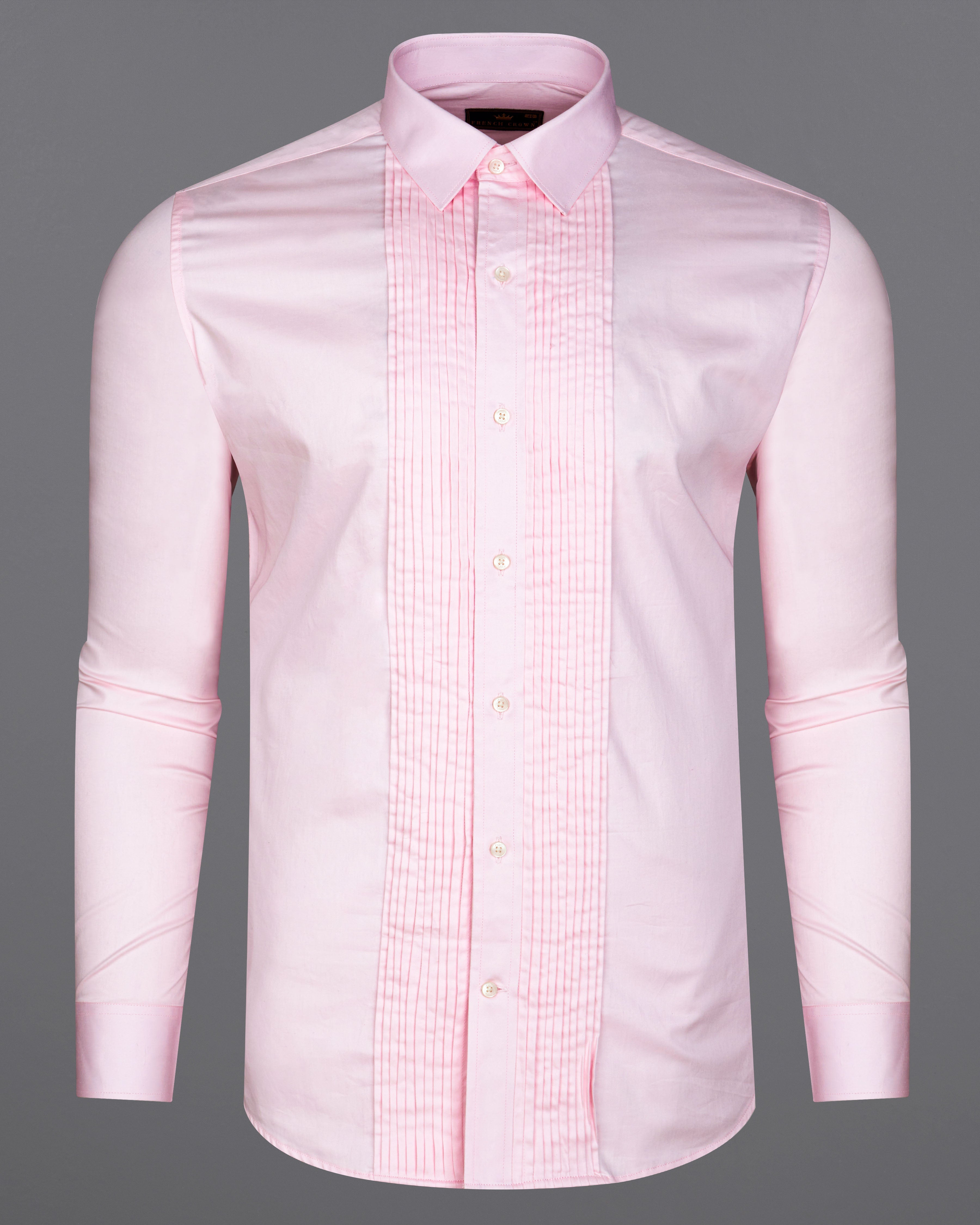 Carousel Pink Subtle Sheen Snake Pleated Super Soft Premium Cotton Tuxedo Shirt 8686-TXD-38, 8686-TXD-H-38, 8686-TXD-39, 8686-TXD-H-39, 8686-TXD-40, 8686-TXD-H-40, 8686-TXD-42, 8686-TXD-H-42, 8686-TXD-44, 8686-TXD-H-44, 8686-TXD-46, 8686-TXD-H-46, 8686-TXD-48, 8686-TXD-H-48, 8686-TXD-50, 8686-TXD-H-50, 8686-TXD-52, 8686-TXD-H-52