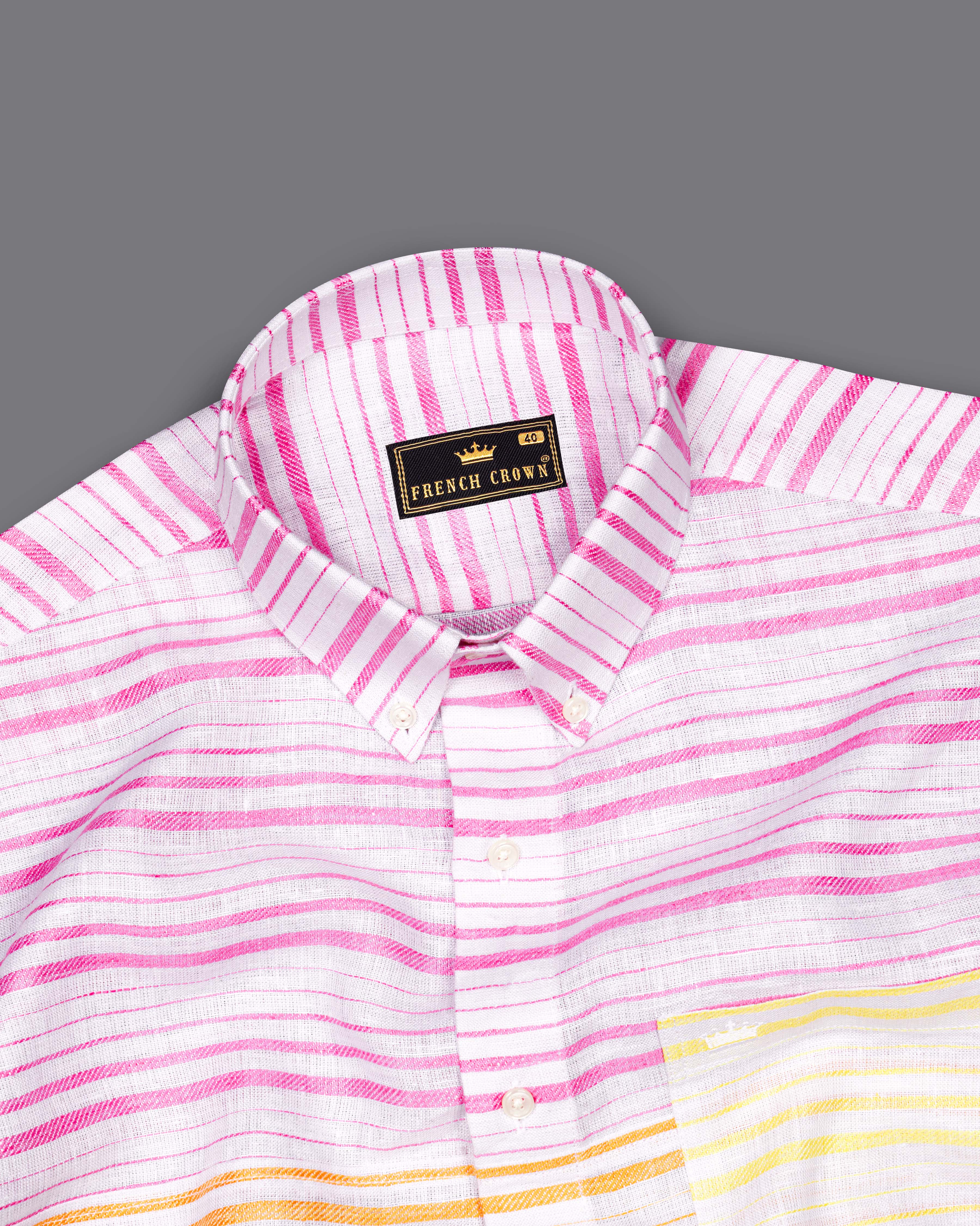 Bright White Multicolour Striped Luxurious Linen Designer Shirt  8763-BD-P118-38,8763-BD-P118-H-38,8763-BD-P118-39,8763-BD-P118-H-39,8763-BD-P118-40,8763-BD-P118-H-40,8763-BD-P118-42,8763-BD-P118-H-42,8763-BD-P118-44,8763-BD-P118-H-44,8763-BD-P118-46,8763-BD-P118-H-46,8763-BD-P118-48,8763-BD-P118-H-48,8763-BD-P118-50,8763-BD-P118-H-50,8763-BD-P118-52,8763-BD-P118-H-52