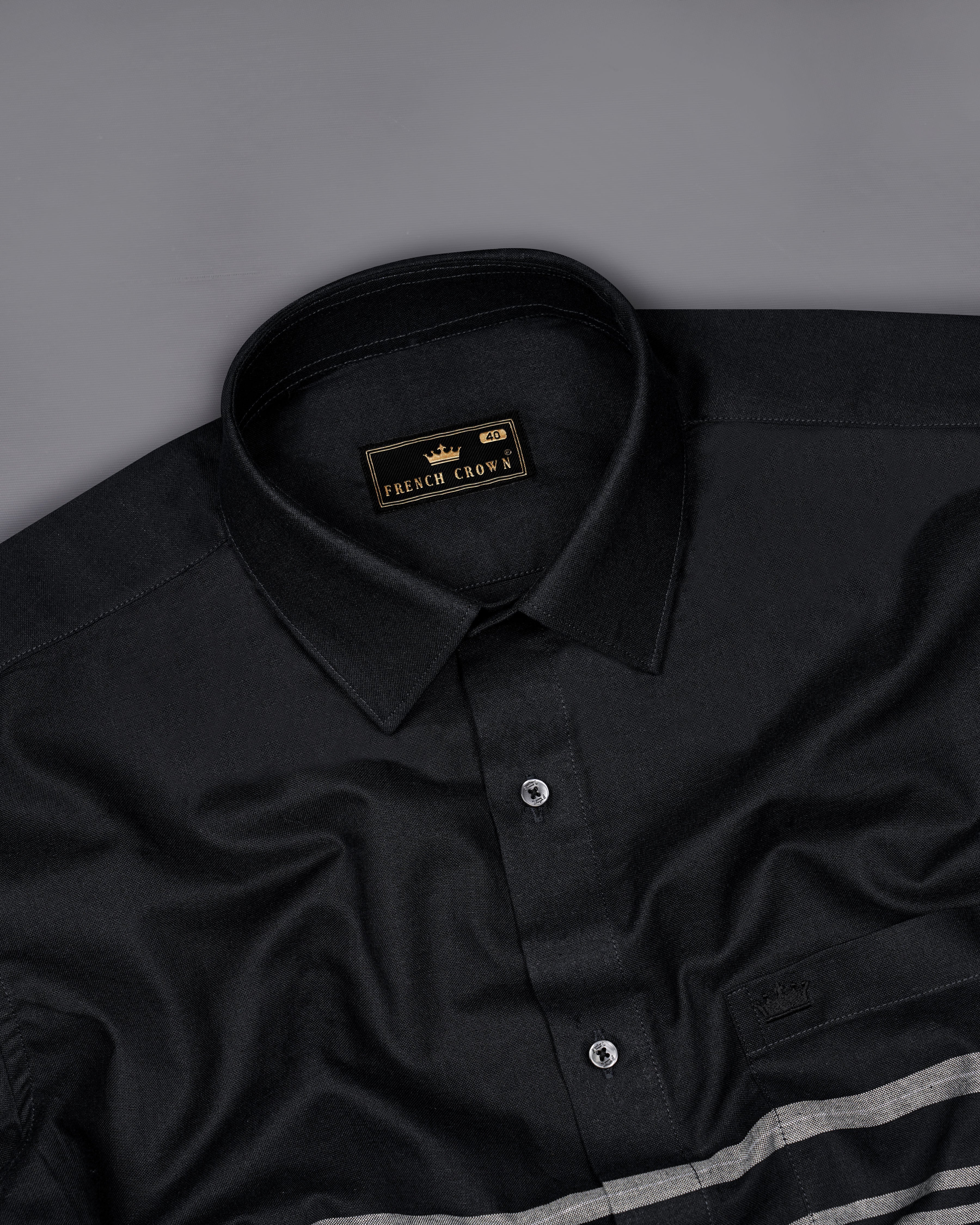 Jade Black Striped Royal Oxford Shirt  8784-BLK-38,8784-BLK-H-38,8784-BLK-39,8784-BLK-H-39,8784-BLK-40,8784-BLK-H-40,8784-BLK-42,8784-BLK-H-42,8784-BLK-44,8784-BLK-H-44,8784-BLK-46,8784-BLK-H-46,8784-BLK-48,8784-BLK-H-48,8784-BLK-50,8784-BLK-H-50,8784-BLK-52,8784-BLK-H-52