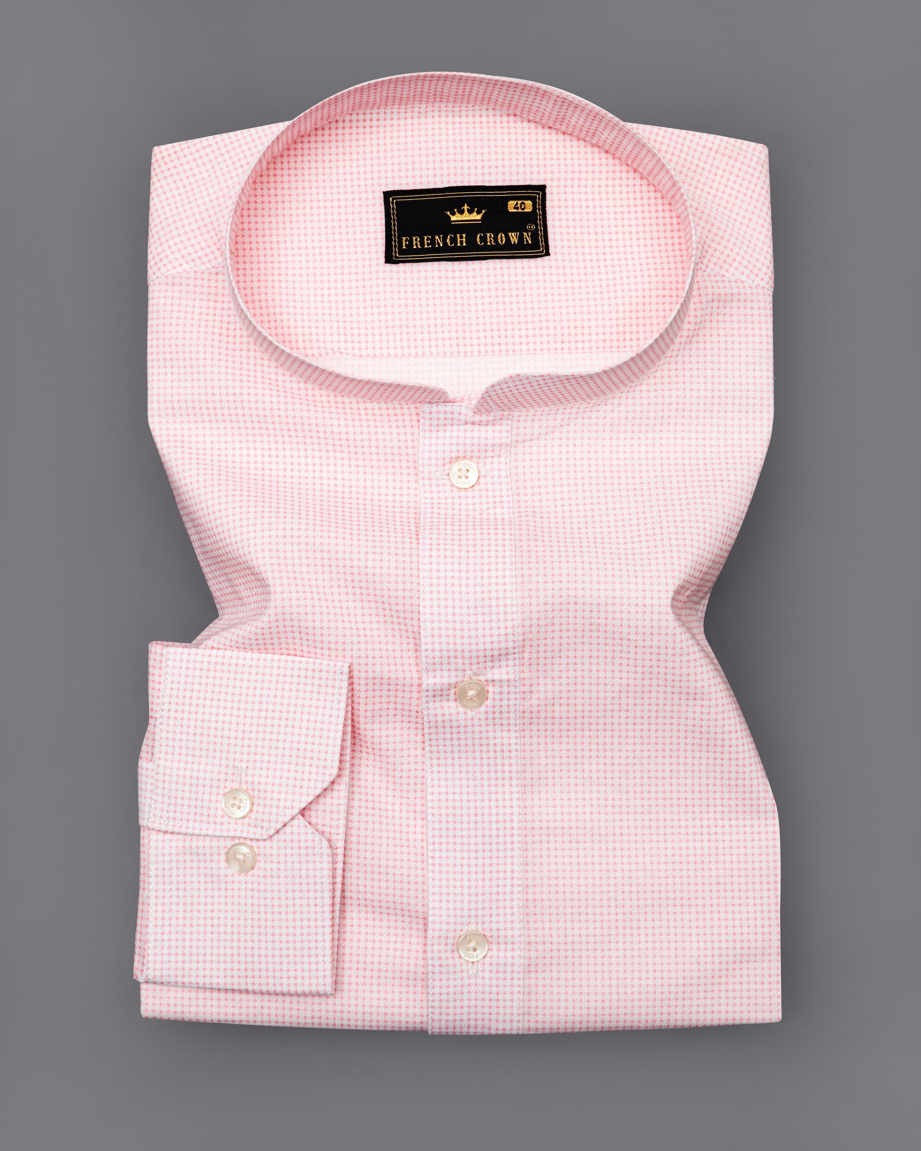 Azalea Pink and White Premium Cotton Shirt  8792-M-P365-38,8792-M-P365-H-38,8792-M-P365-39,8792-M-P365-H-39,8792-M-P365-40,8792-M-P365-H-40,8792-M-P365-42,8792-M-P365-H-42,8792-M-P365-44,8792-M-P365-H-44,8792-M-P365-46,8792-M-P365-H-46,8792-M-P365-48,8792-M-P365-H-48,8792-M-P365-50,8792-M-P365-H-50,8792-M-P365-52,8792-M-P365-H-52