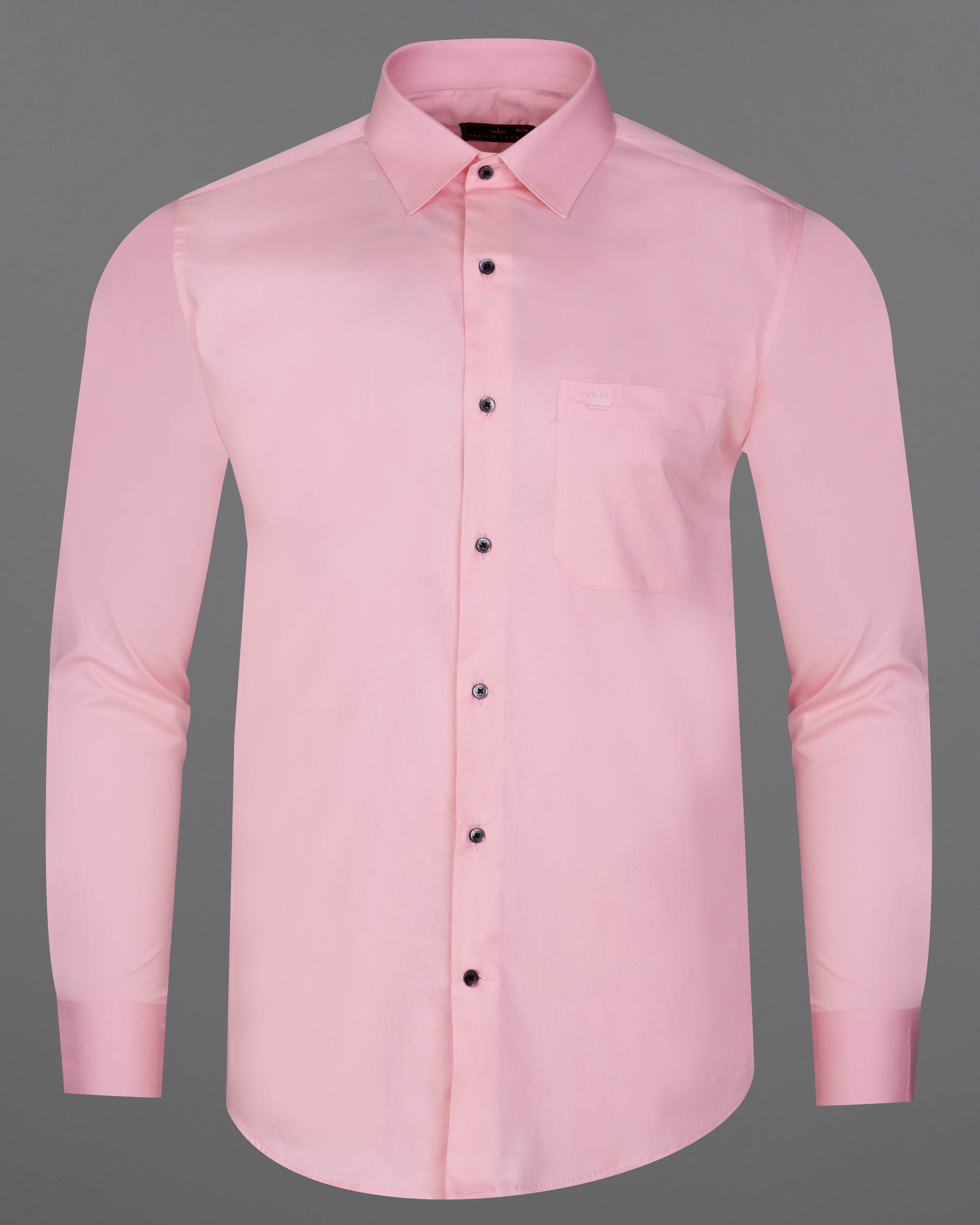 Azalea Pink Super Soft Premium Cotton Shirt  8823-BLK-38,8823-BLK-H-38,8823-BLK-39,8823-BLK-H-39,8823-BLK-40,8823-BLK-H-40,8823-BLK-42,8823-BLK-H-42,8823-BLK-44,8823-BLK-H-44,8823-BLK-46,8823-BLK-H-46,8823-BLK-48,8823-BLK-H-48,8823-BLK-50,8823-BLK-H-50,8823-BLK-52,8823-BLK-H-52