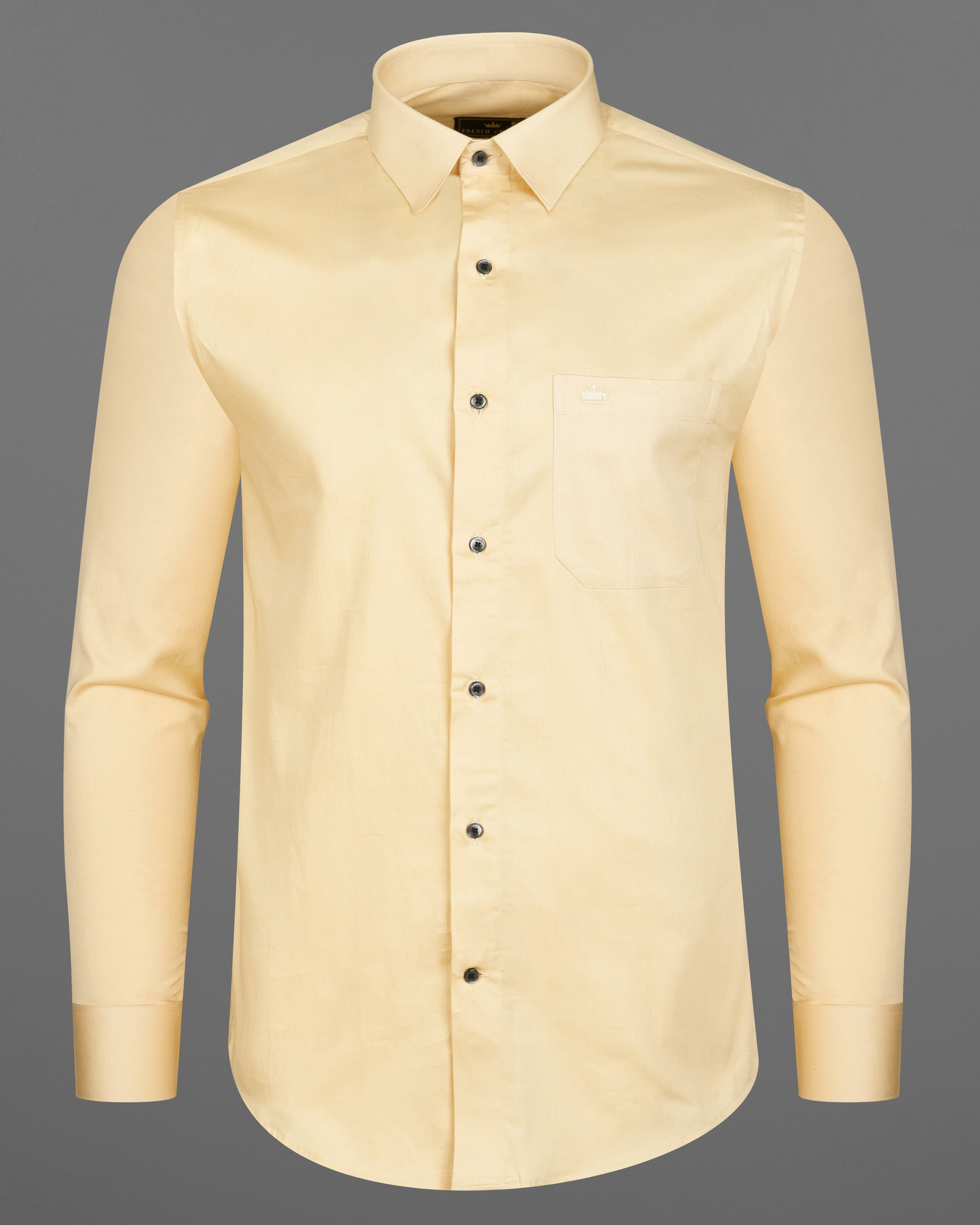  Chamois yellow Super Soft Premium Cotton Shirt 8857-BLK-38, 8857-BLK-H-38,  8857-BLK-39,  8857-BLK-H-39,  8857-BLK-40,  8857-BLK-H-40,  8857-BLK-42,  8857-BLK-H-42,  8857-BLK-44,  8857-BLK-H-44,  8857-BLK-46,  8857-BLK-H-46,  8857-BLK-48,  8857-BLK-H-48,  8857-BLK-50,  8857-BLK-H-50,  8857-BLK-52,  8857-BLK-H-52