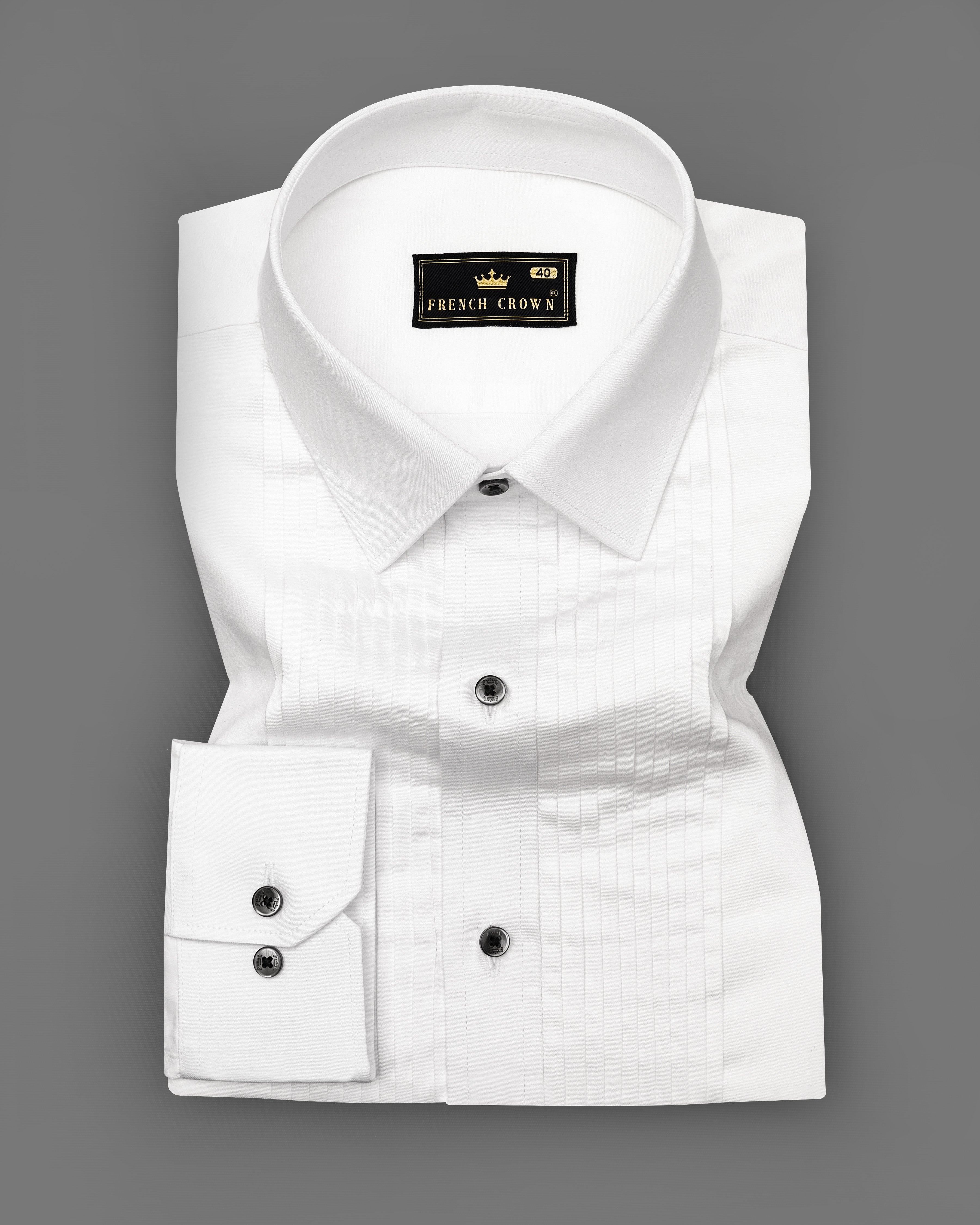 Bright White Snake Pleated Super Soft Premium Cotton Tuxedo Shirt 8864-BLK-TXD-38, 8864-BLK-TXD-H-38,  8864-BLK-TXD-39,  8864-BLK-TXD-H-39,  8864-BLK-TXD-40,  8864-BLK-TXD-H-40,  8864-BLK-TXD-42,  8864-BLK-TXD-H-42,  8864-BLK-TXD-44,  8864-BLK-TXD-H-44,  8864-BLK-TXD-46,  8864-BLK-TXD-H-46,  8864-BLK-TXD-48,  8864-BLK-TXD-H-48,  8864-BLK-TXD-50,  8864-BLK-TXD-H-50,  8864-BLK-TXD-52,  8864-BLK-TXD-H-52