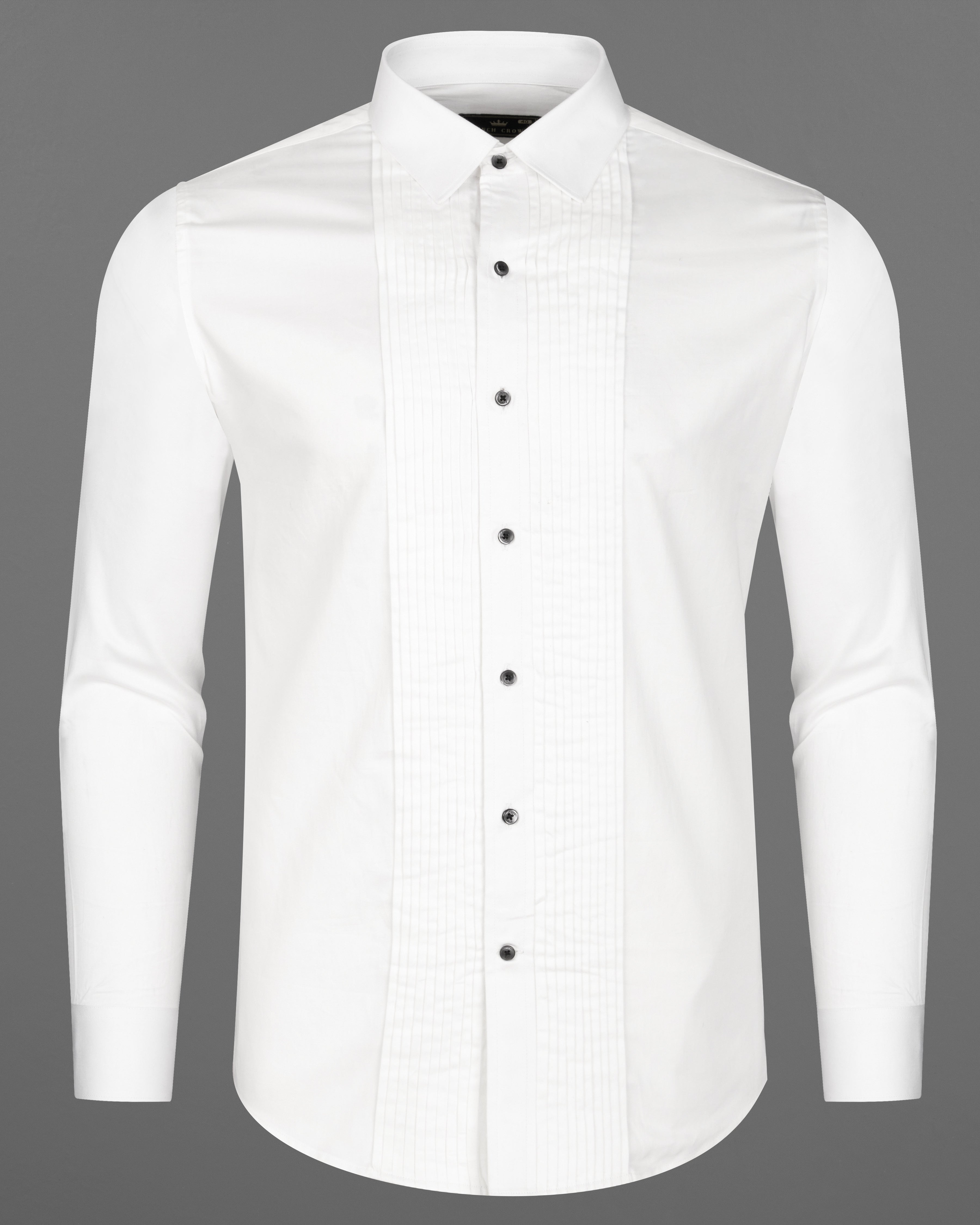 Bright White Snake Pleated Super Soft Premium Cotton Tuxedo Shirt 8864-BLK-TXD-38, 8864-BLK-TXD-H-38,  8864-BLK-TXD-39,  8864-BLK-TXD-H-39,  8864-BLK-TXD-40,  8864-BLK-TXD-H-40,  8864-BLK-TXD-42,  8864-BLK-TXD-H-42,  8864-BLK-TXD-44,  8864-BLK-TXD-H-44,  8864-BLK-TXD-46,  8864-BLK-TXD-H-46,  8864-BLK-TXD-48,  8864-BLK-TXD-H-48,  8864-BLK-TXD-50,  8864-BLK-TXD-H-50,  8864-BLK-TXD-52,  8864-BLK-TXD-H-52