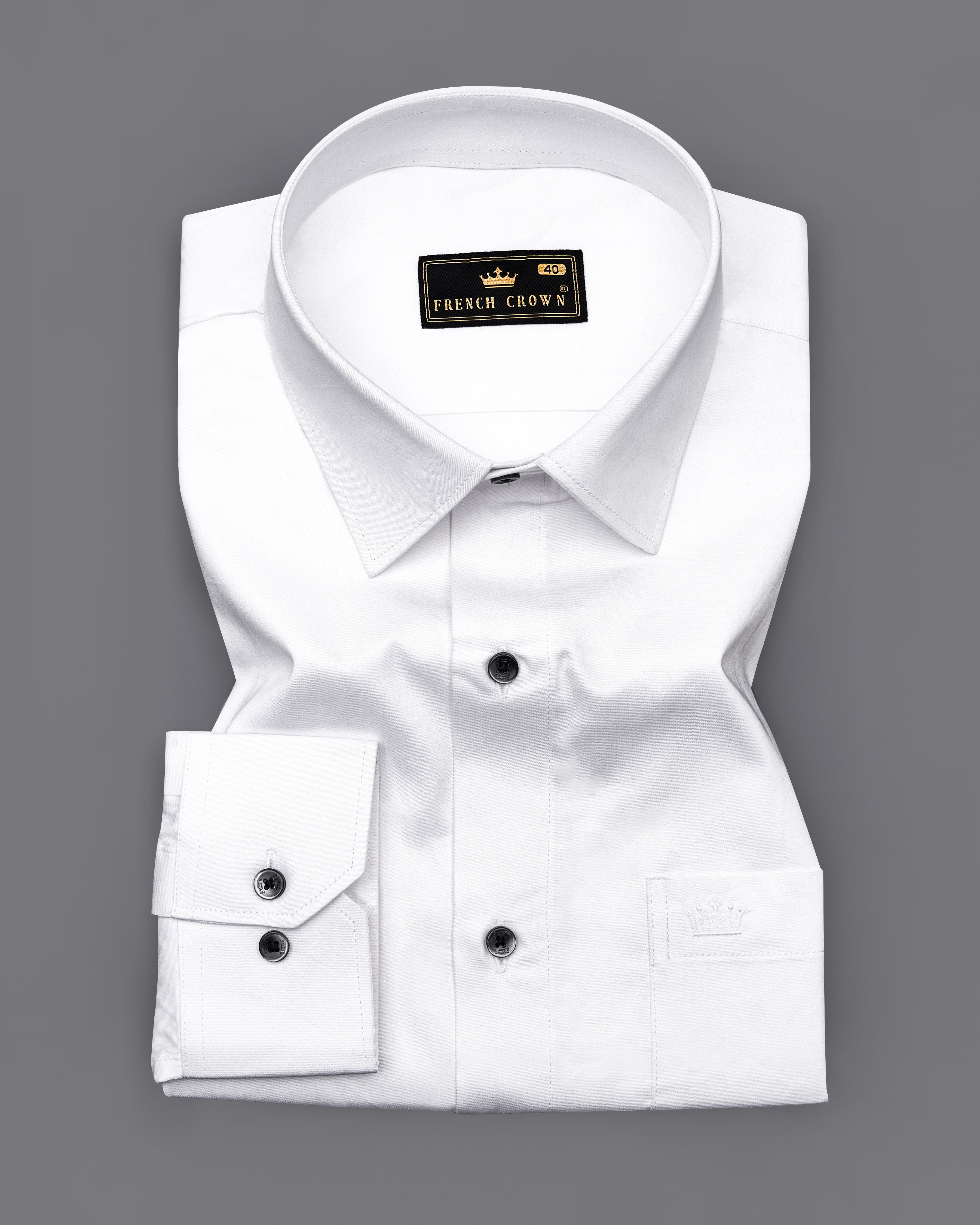 Bright White Super Soft Premium Cotton Shirt 8879-BLK-38, 8879-BLK-H-38,  8879-BLK-39,  8879-BLK-H-39,  8879-BLK-40,  8879-BLK-H-40,  8879-BLK-42,  8879-BLK-H-42,  8879-BLK-44,  8879-BLK-H-44,  8879-BLK-46,  8879-BLK-H-46,  8879-BLK-48,  8879-BLK-H-48,  8879-BLK-50,  8879-BLK-H-50,  8879-BLK-52,  8879-BLK-H-52