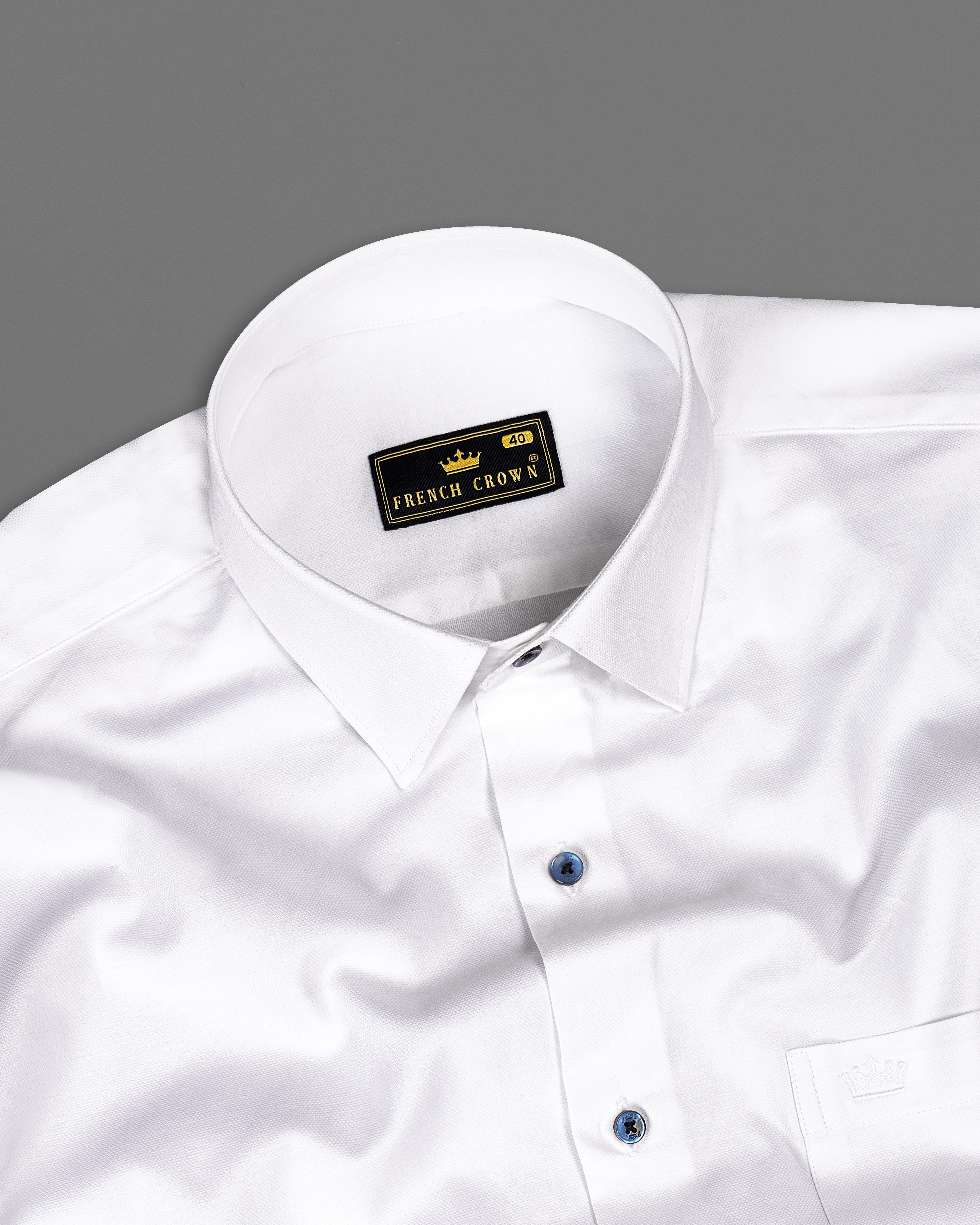 Bright White Dobby Textured Premium Giza Cotton Shirt 8994-BLE-38, 8994-BLE-H-38, 8994-BLE-39, 8994-BLE-H-39, 8994-BLE-40, 8994-BLE-H-40, 8994-BLE-42, 8994-BLE-H-42, 8994-BLE-44, 8994-BLE-H-44, 8994-BLE-46, 8994-BLE-H-46, 8994-BLE-48, 8994-BLE-H-48, 8994-BLE-50, 8994-BLE-H-50, 8994-BLE-52, 8994-BLE-H-52