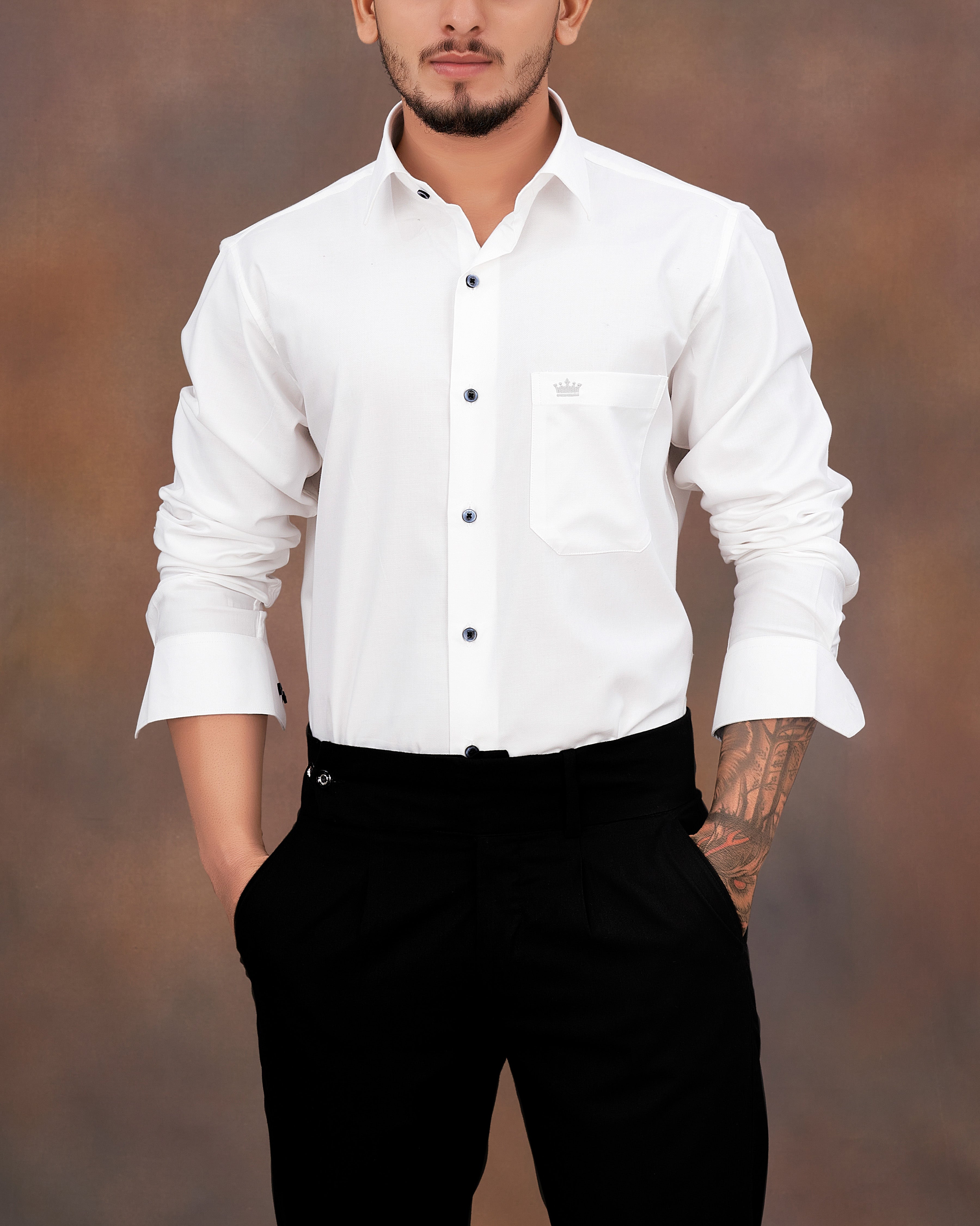 Bright White Dobby Textured Premium Giza Cotton Shirt 8994-BLE-38, 8994-BLE-H-38, 8994-BLE-39, 8994-BLE-H-39, 8994-BLE-40, 8994-BLE-H-40, 8994-BLE-42, 8994-BLE-H-42, 8994-BLE-44, 8994-BLE-H-44, 8994-BLE-46, 8994-BLE-H-46, 8994-BLE-48, 8994-BLE-H-48, 8994-BLE-50, 8994-BLE-H-50, 8994-BLE-52, 8994-BLE-H-52