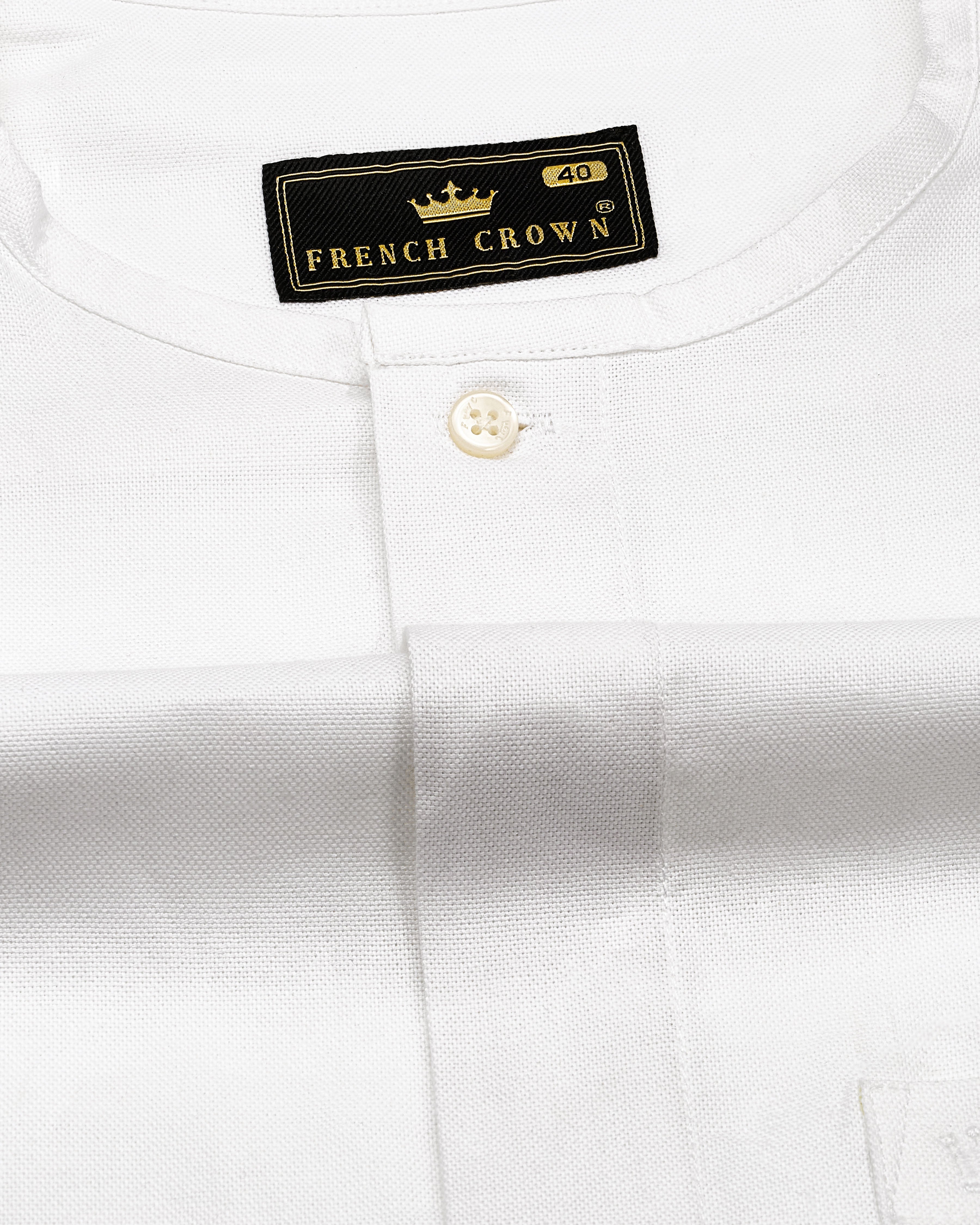 Bright White Royal Oxford Designer Shirt