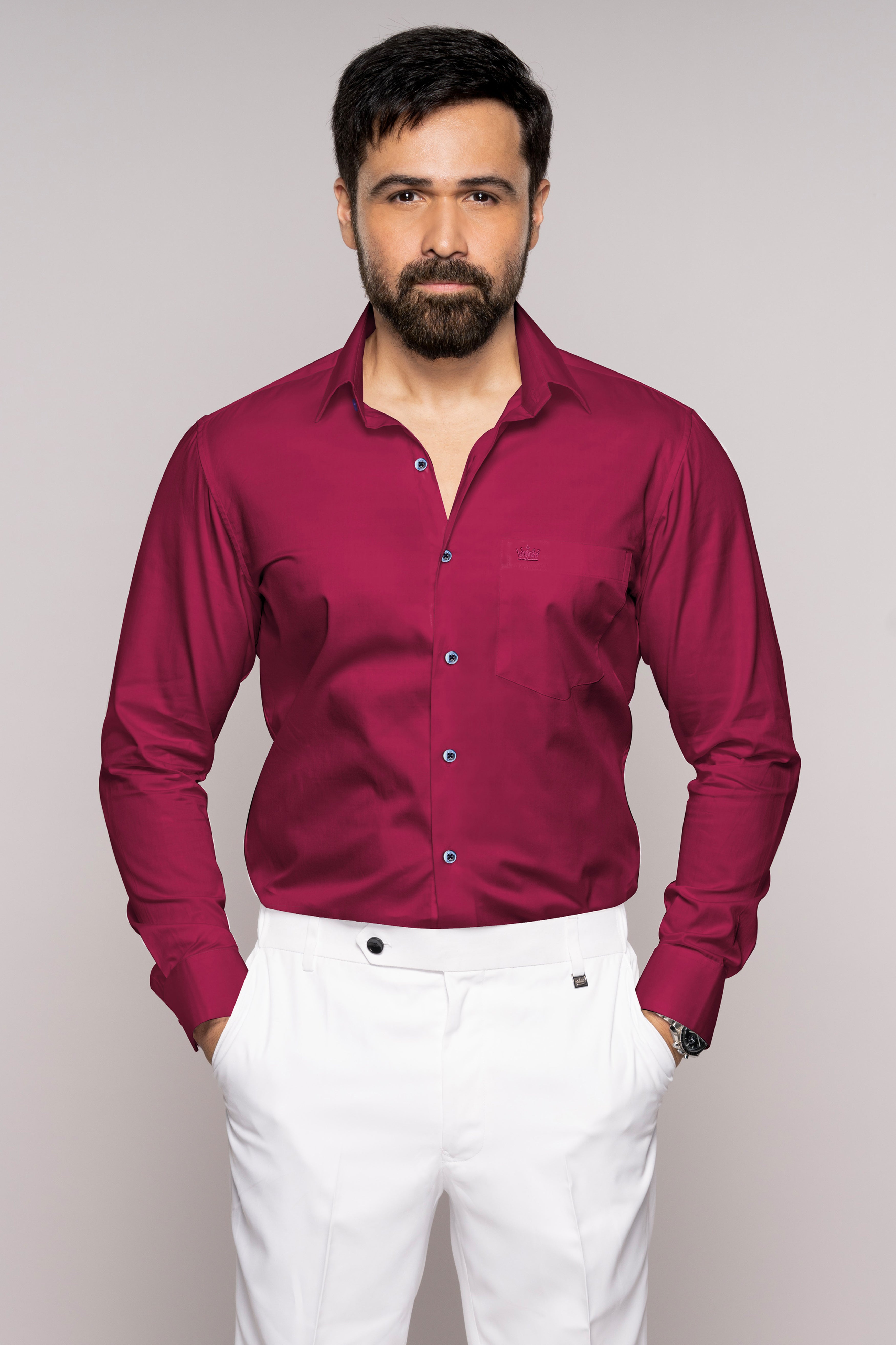 Claret Maroon Super Soft Premium Cotton Shirt