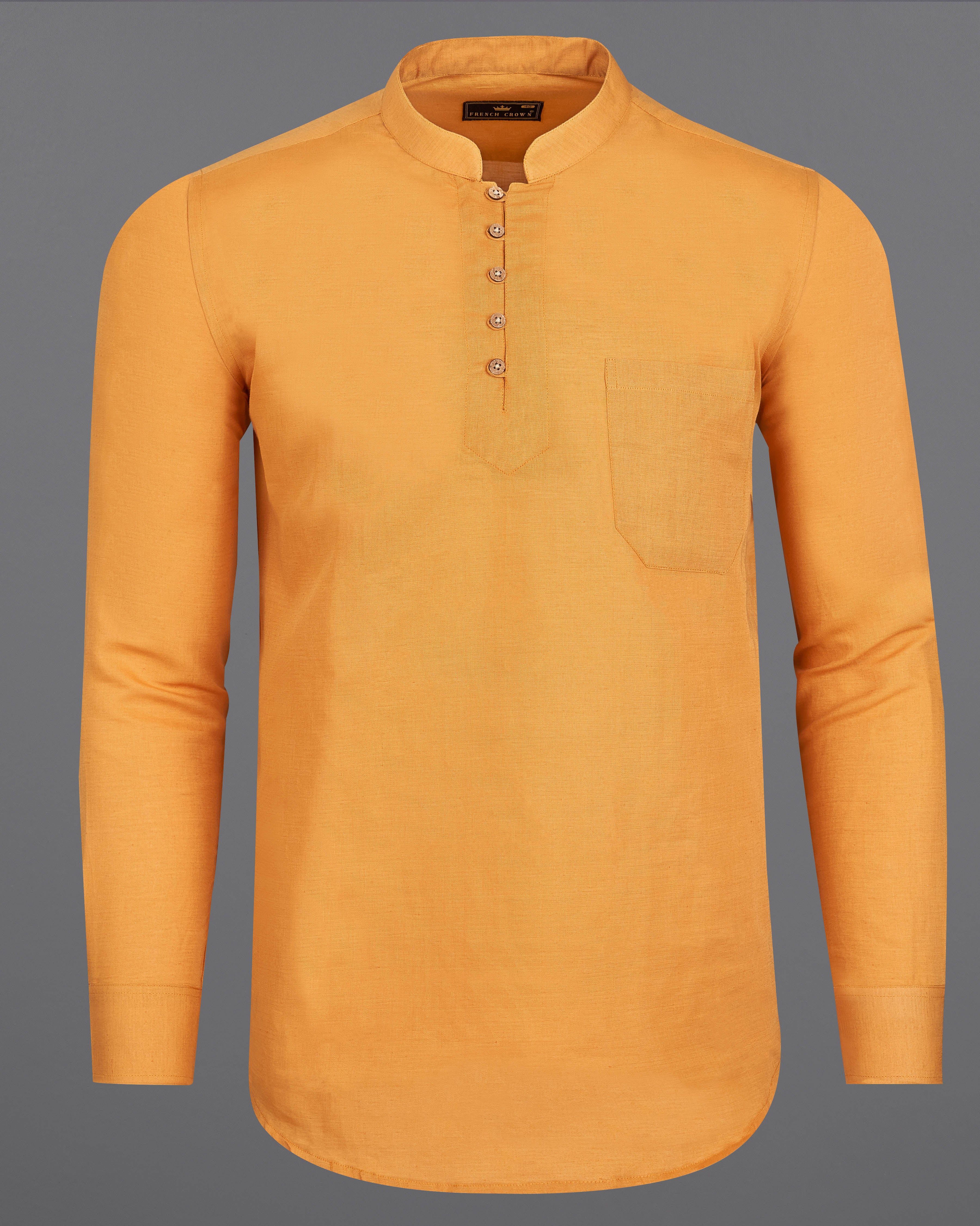 Tangerine Orange Luxurious Line Kurta Shirt 9077-KS-38, 9077-KS-H-38, 9077-KS-39, 9077-KS-H-39, 9077-KS-40, 9077-KS-H-40, 9077-KS-42, 9077-KS-H-42, 9077-KS-44, 9077-KS-H-44, 9077-KS-46, 9077-KS-H-46, 9077-KS-48, 9077-KS-H-48, 9077-KS-50, 9077-KS-H-50, 9077-KS-52, 9077-KS-H-52