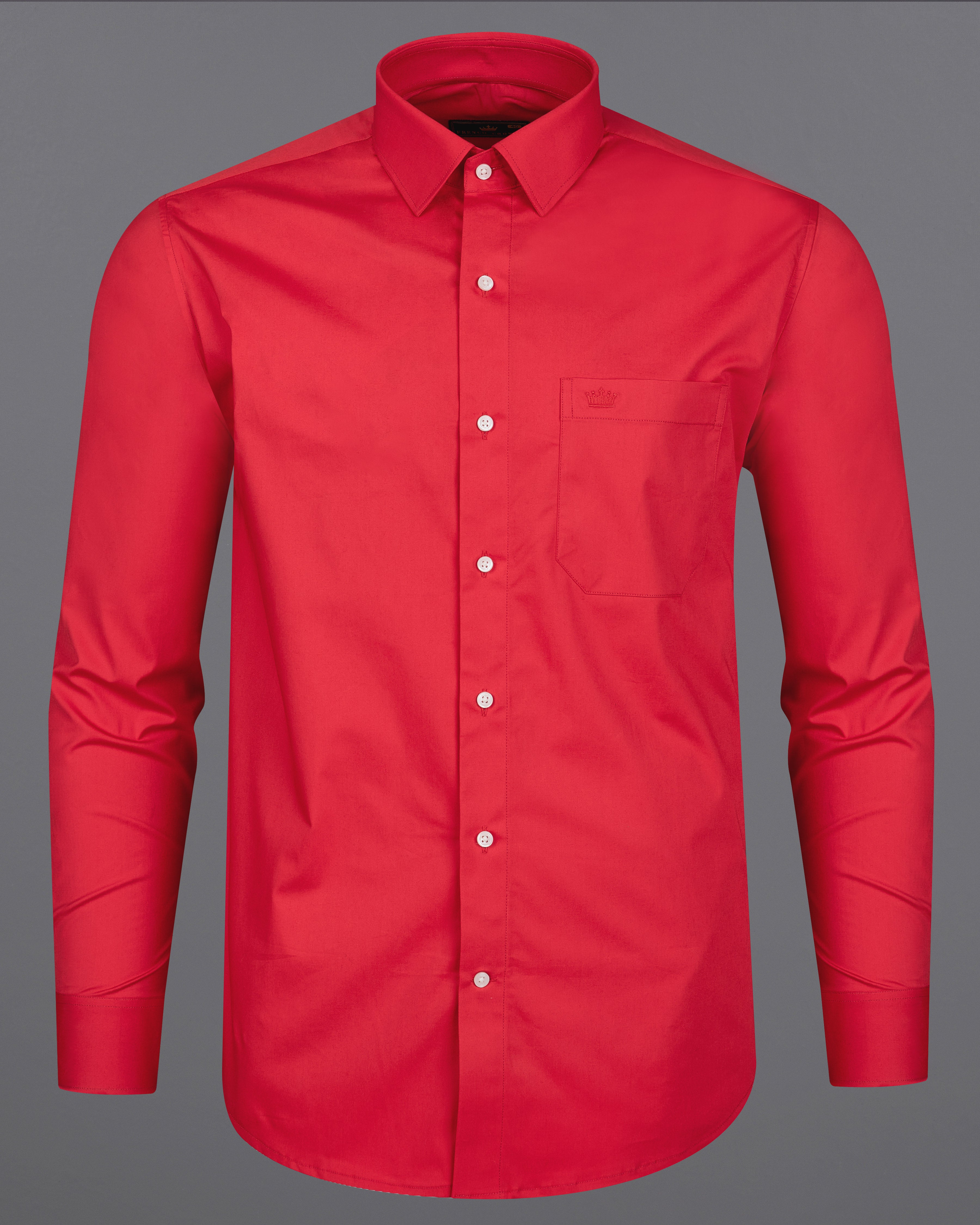 Cardinal Red Premium Cotton Shirt 9089-38, 9089-H-38, 9089-39, 9089-H-39, 9089-40, 9089-H-40, 9089-42, 9089-H-42, 9089-44, 9089-H-44, 9089-46, 9089-H-46, 9089-48, 9089-H-48, 9089-50, 9089-H-50, 9089-52, 9089-H-52