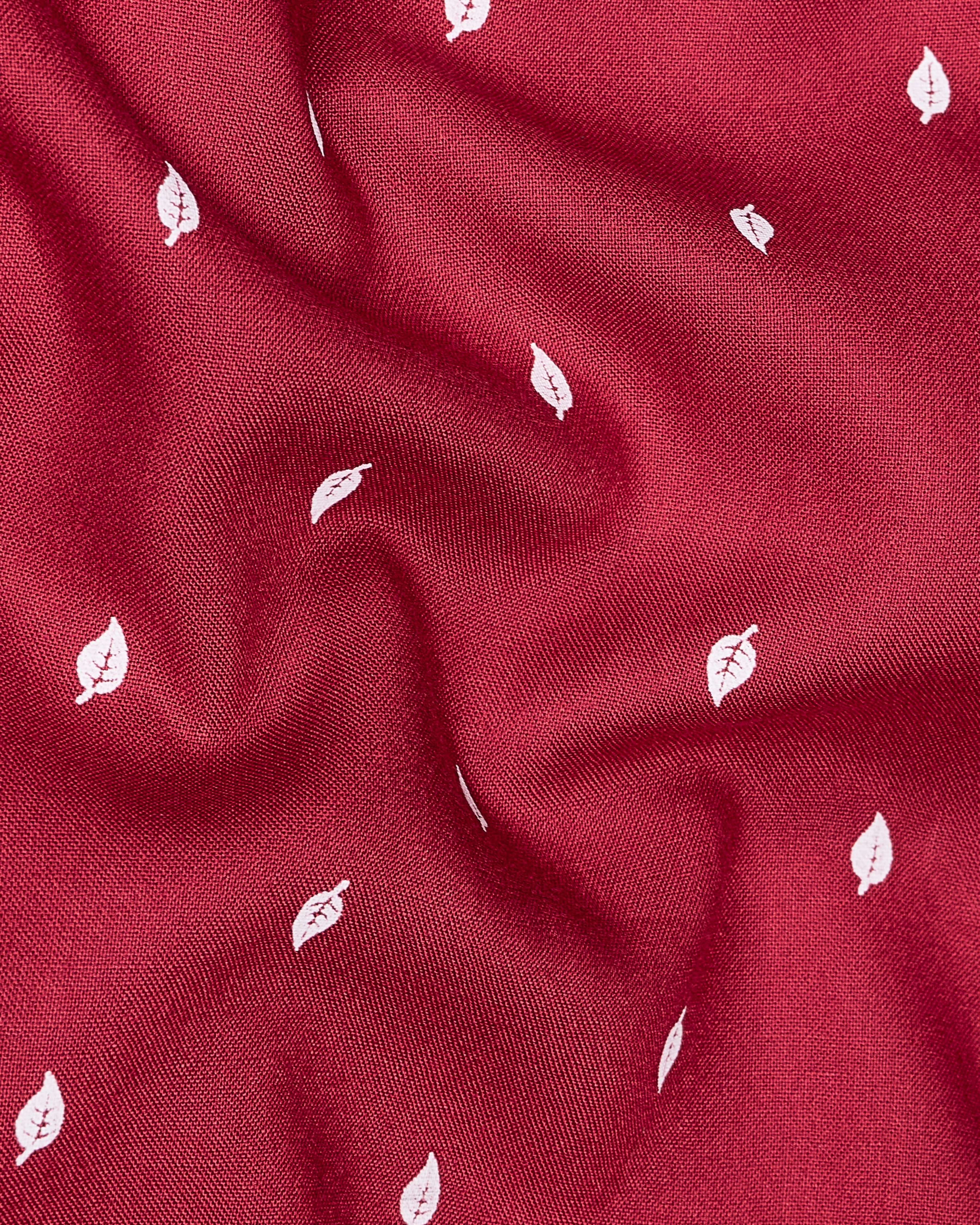 Burgundy Leaves Textured Premium Tencel Shirt 9125-38,9125-H-38,9125-39,9125-H-39,9125-40,9125-H-40,9125-42,9125-H-42,9125-44,9125-H-44,9125-46,9125-H-46,9125-48,9125-H-48,9125-50,9125-H-50,9125-52,9125-H-52