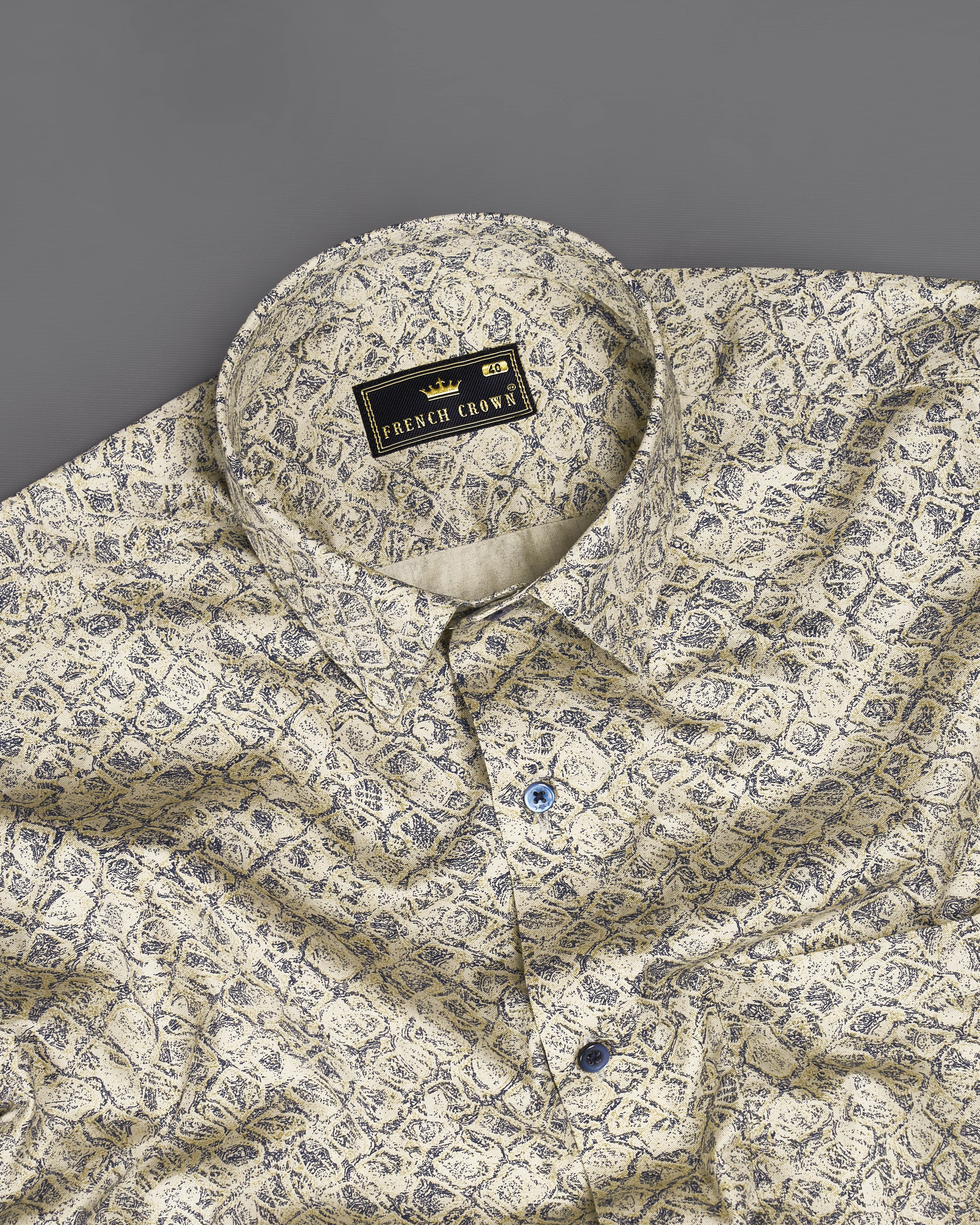 Hampton Brown Printed Super Soft Premium Cotton Shirt 9146-BLE-38,9146-BLE-H-38,9146-BLE-39,9146-BLE-H-39,9146-BLE-40,9146-BLE-H-40,9146-BLE-42,9146-BLE-H-42,9146-BLE-44,9146-BLE-H-44,9146-BLE-46,9146-BLE-H-46,9146-BLE-48,9146-BLE-H-48,9146-BLE-50,9146-BLE-H-50,9146-BLE-52,9146-BLE-H-52