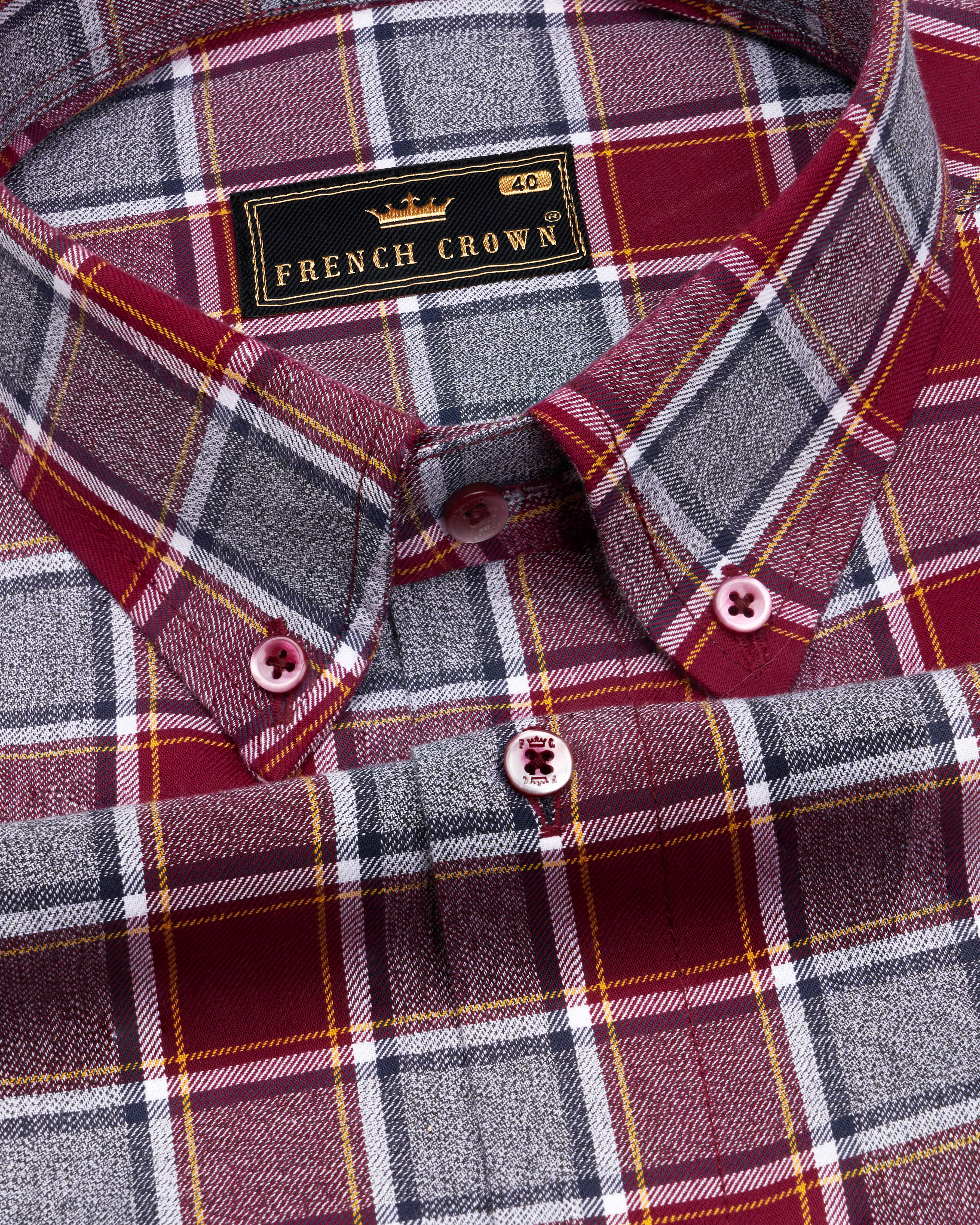 Cherrywood Red Multicolour Twill Checkered Premium Cotton Shirt 9174-BD-MN-38,9174-BD-MN-H-38,9174-BD-MN-39,9174-BD-MN-H-39,9174-BD-MN-40,9174-BD-MN-H-40,9174-BD-MN-42,9174-BD-MN-H-42,9174-BD-MN-44,9174-BD-MN-H-44,9174-BD-MN-46,9174-BD-MN-H-46,9174-BD-MN-48,9174-BD-MN-H-48,9174-BD-MN-50,9174-BD-MN-H-50,9174-BD-MN-52,9174-BD-MN-H-52