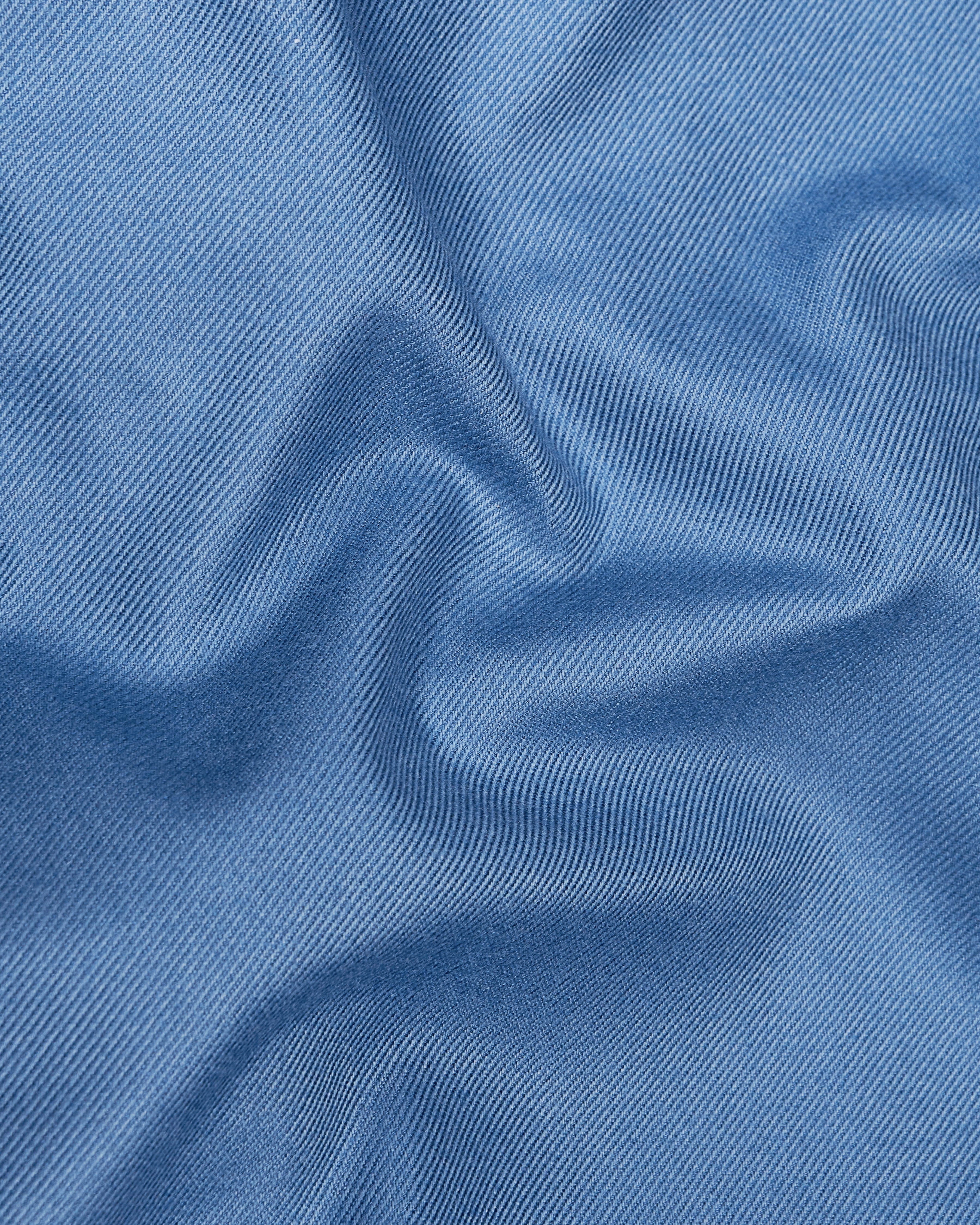 Waikawa Blue Twill Premium Cotton Shirt