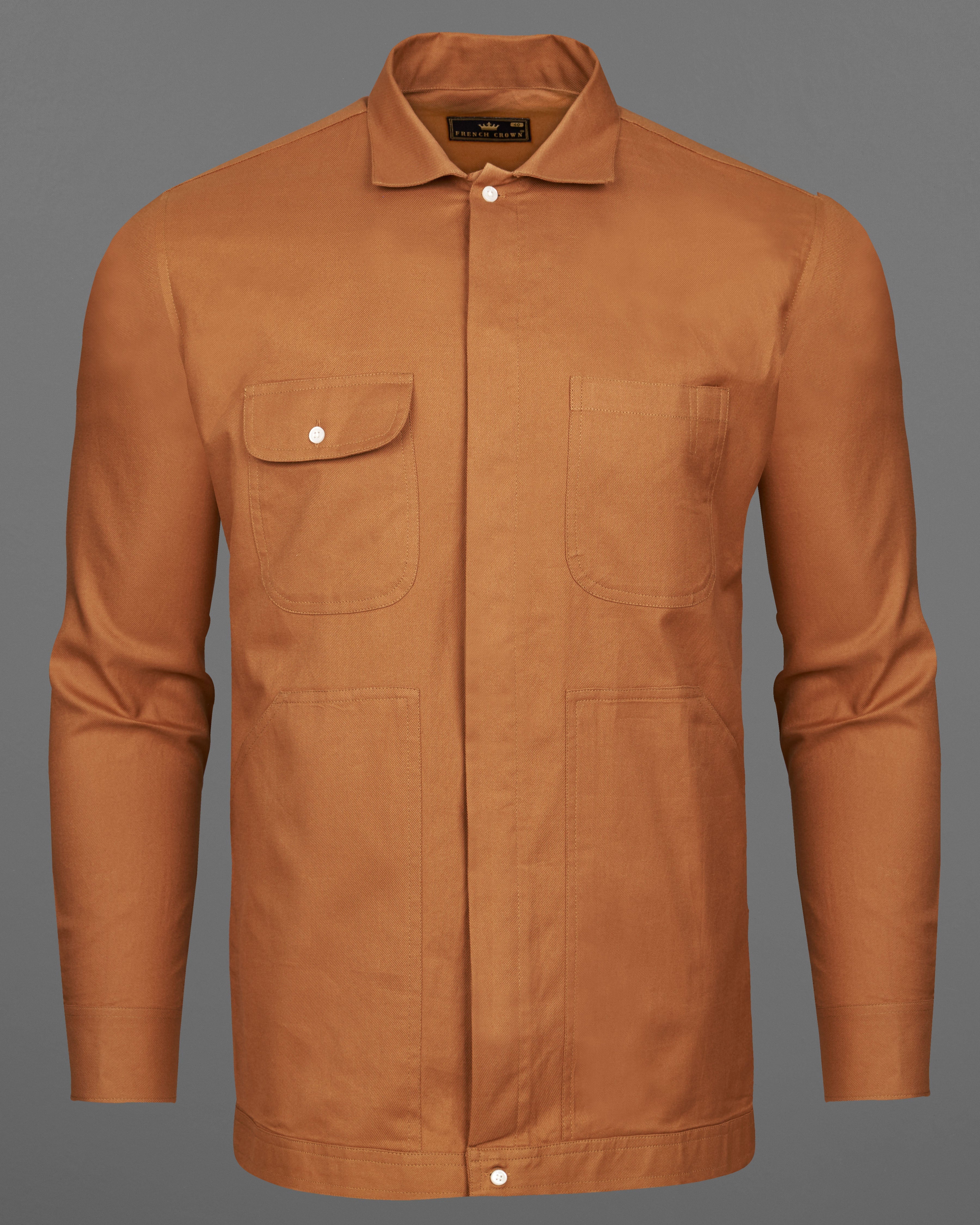 Sepia Brown Twill Premium Cotton Designer Overshirt 9193-OS-P132-38,9193-OS-P132-H-38,9193-OS-P132-39,9193-OS-P132-H-39,9193-OS-P132-40,9193-OS-P132-H-40,9193-OS-P132-42,9193-OS-P132-H-42,9193-OS-P132-44,9193-OS-P132-H-44,9193-OS-P132-46,9193-OS-P132-H-46,9193-OS-P132-48,9193-OS-P132-H-48,9193-OS-P132-50,9193-OS-P132-H-50,9193-OS-P132-52,9193-OS-P132-H-52