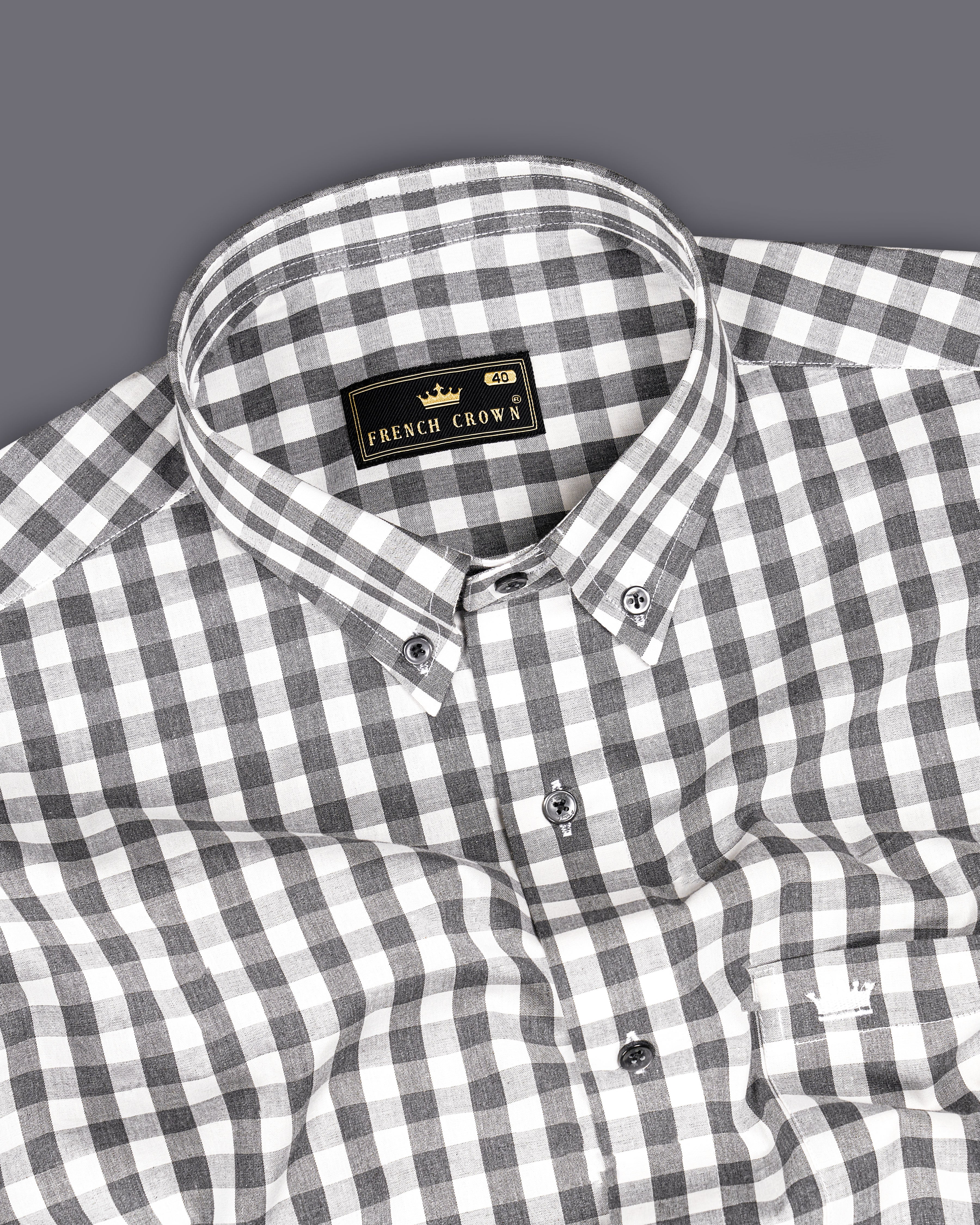 Bright White and Iridium Black Checkered Premium Cotton Shirt 9194-BD-BLK-38,9194-BD-BLK-H-38,9194-BD-BLK-39,9194-BD-BLK-H-39,9194-BD-BLK-40,9194-BD-BLK-H-40,9194-BD-BLK-42,9194-BD-BLK-H-42,9194-BD-BLK-44,9194-BD-BLK-H-44,9194-BD-BLK-46,9194-BD-BLK-H-46,9194-BD-BLK-48,9194-BD-BLK-H-48,9194-BD-BLK-50,9194-BD-BLK-H-50,9194-BD-BLK-52,9194-BD-BLK-H-52