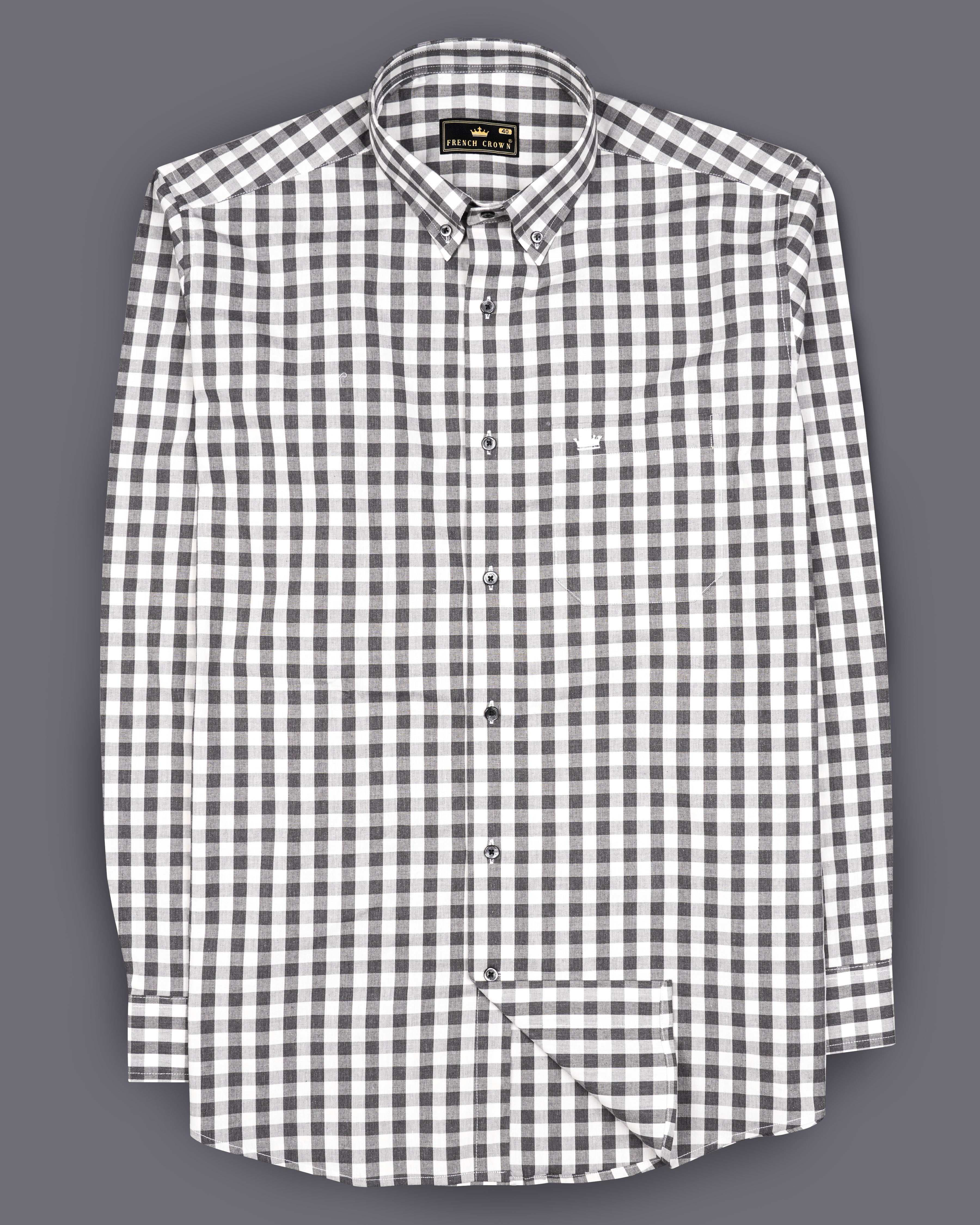 Bright White and Iridium Black Checkered Premium Cotton Shirt 9194-BD-BLK-38,9194-BD-BLK-H-38,9194-BD-BLK-39,9194-BD-BLK-H-39,9194-BD-BLK-40,9194-BD-BLK-H-40,9194-BD-BLK-42,9194-BD-BLK-H-42,9194-BD-BLK-44,9194-BD-BLK-H-44,9194-BD-BLK-46,9194-BD-BLK-H-46,9194-BD-BLK-48,9194-BD-BLK-H-48,9194-BD-BLK-50,9194-BD-BLK-H-50,9194-BD-BLK-52,9194-BD-BLK-H-52