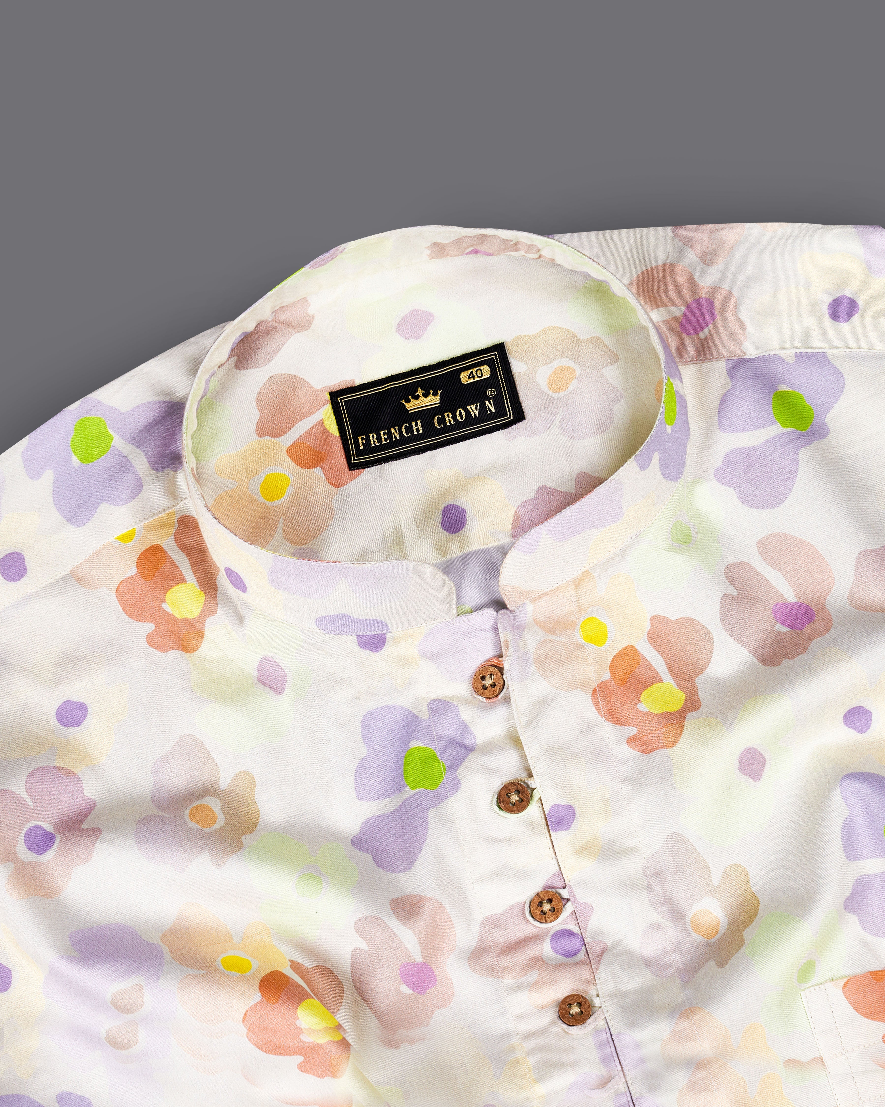 Mercury Cream Multicolour Floral Printed Super Soft Premium Cotton Kurta Shirt 9214-KS-38,9214-KS-H-38,9214-KS-39,9214-KS-H-39,9214-KS-40,9214-KS-H-40,9214-KS-42,9214-KS-H-42,9214-KS-44,9214-KS-H-44,9214-KS-46,9214-KS-H-46,9214-KS-48,9214-KS-H-48,9214-KS-50,9214-KS-H-50,9214-KS-52,9214-KS-H-52